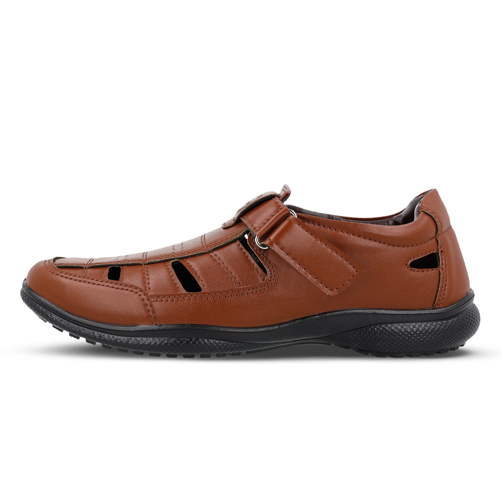Men's  Roman Sandals - WF6270 Dark Tan - Image 3