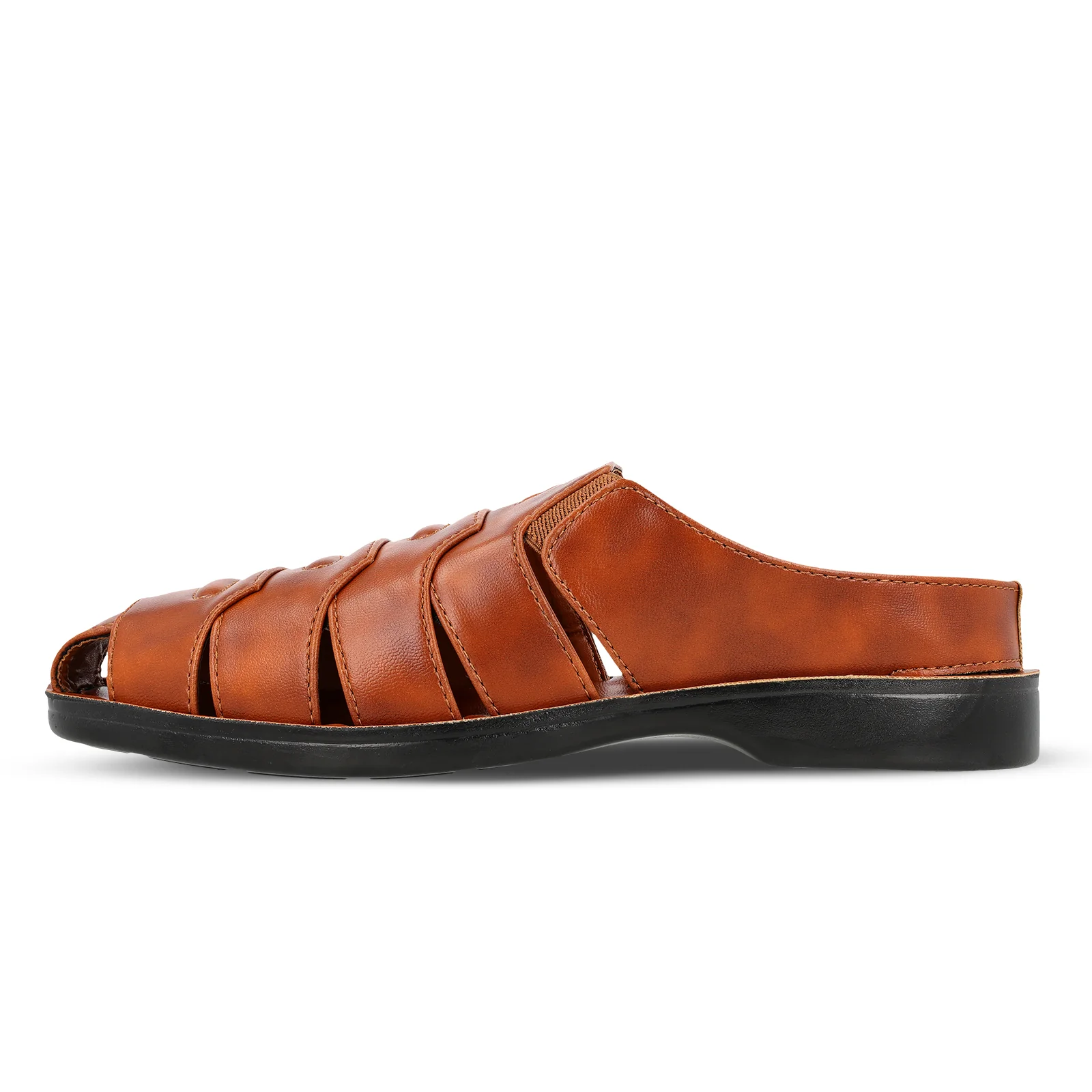 Men's  Roman Sandals - WG5674 Tan - Image 3
