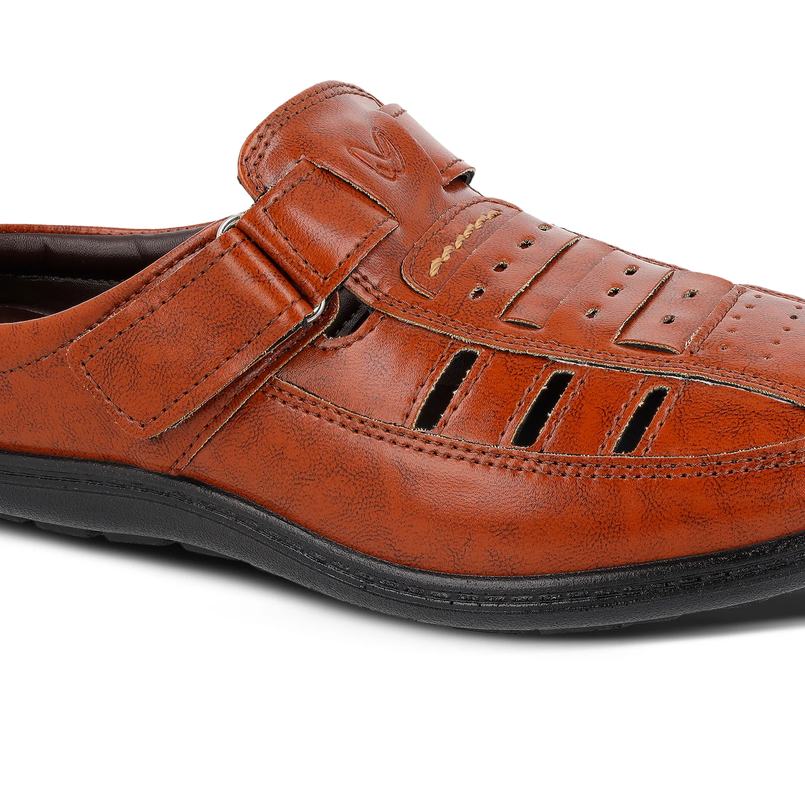 Men's  Roman Sandals - WGR58009 Tan - Image 4