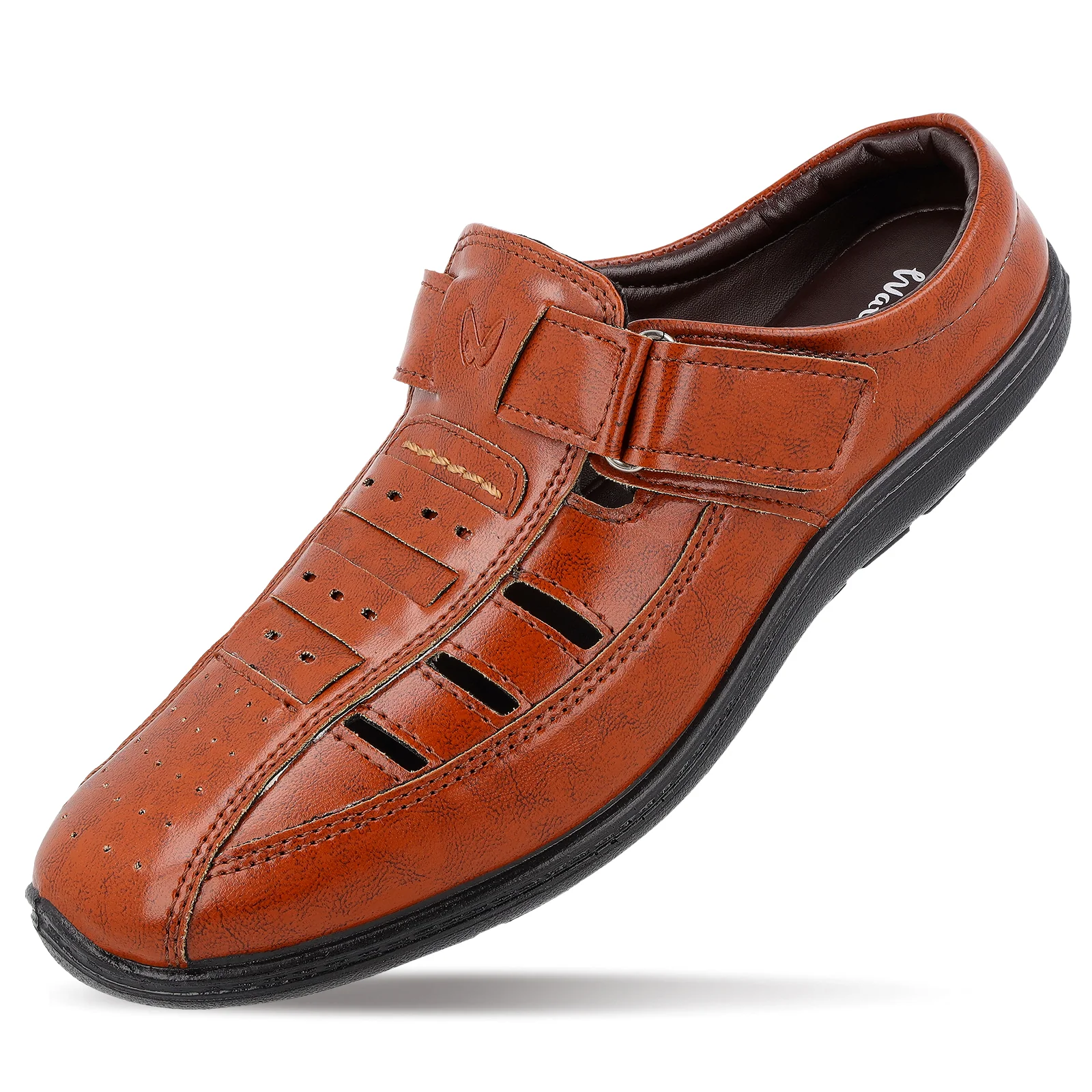 Men's  Roman Sandals - WGR58009 Tan - Image 5
