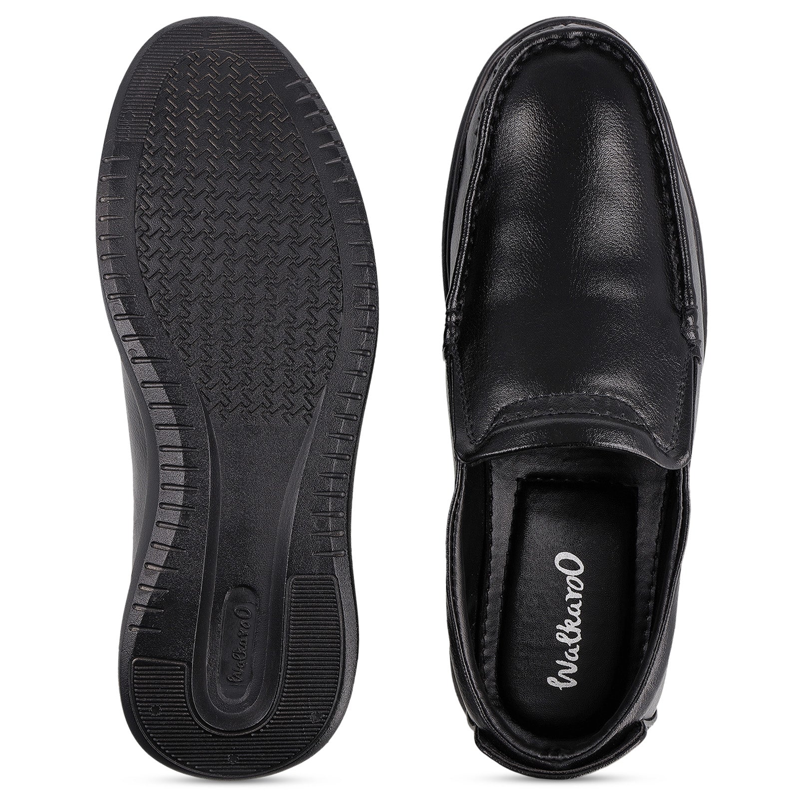 Men's Slip-on Formal Shoes - 17147 Black - Image 2