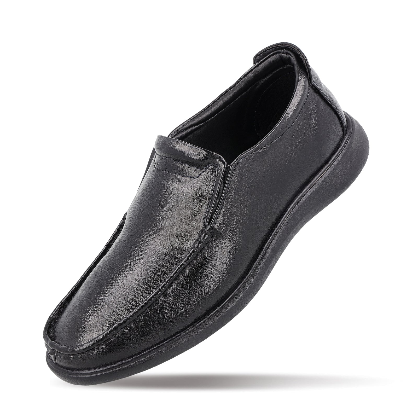 Men's Slip-on Formal Shoes - 17147 Black - Image 5