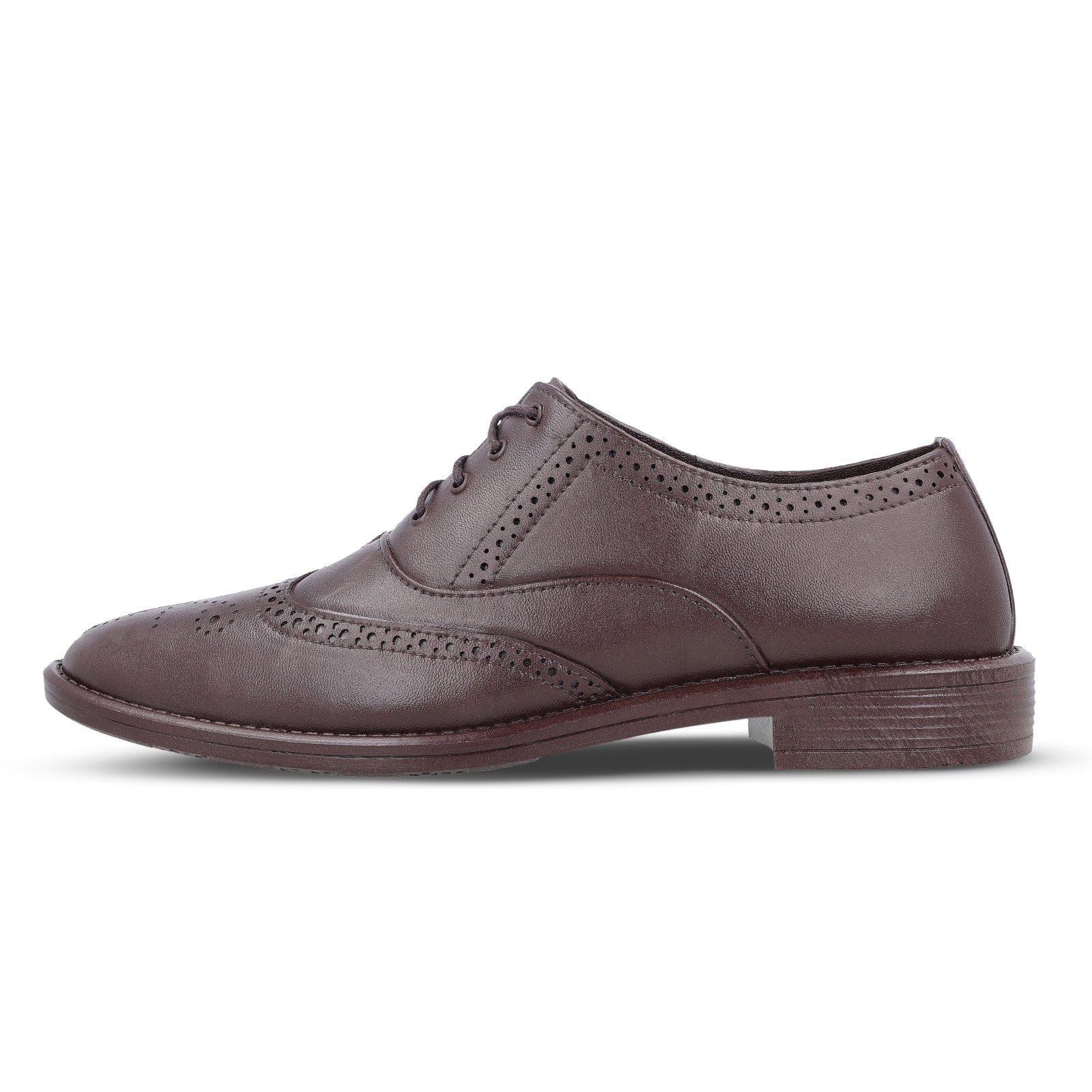 Men's Slip-On Rain Shoes - WC4701 Brown - Image 3