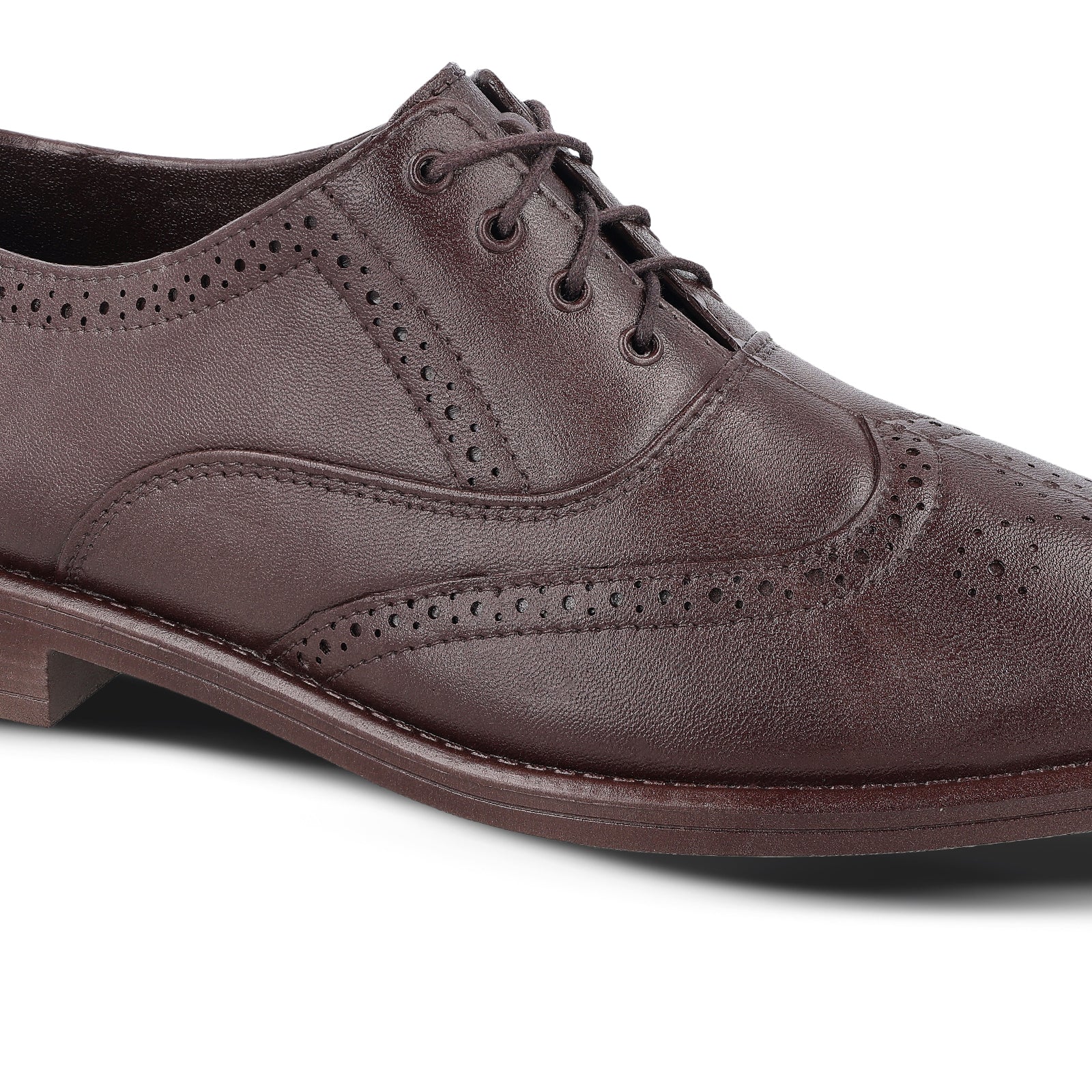 Men's Slip-On Rain Shoes - WC4701 Brown - Image 4