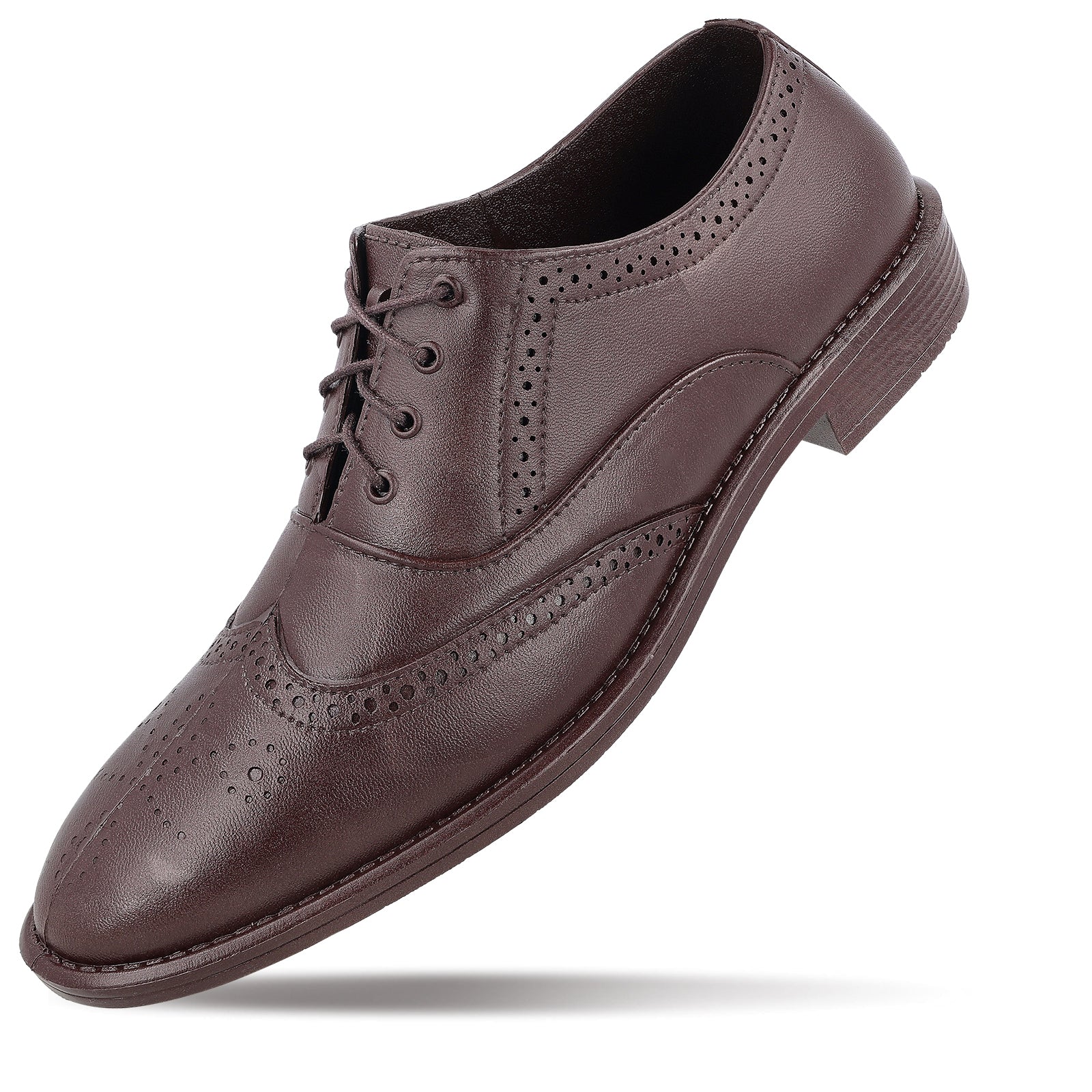 Men's Slip-On Rain Shoes - WC4701 Brown - Image 5