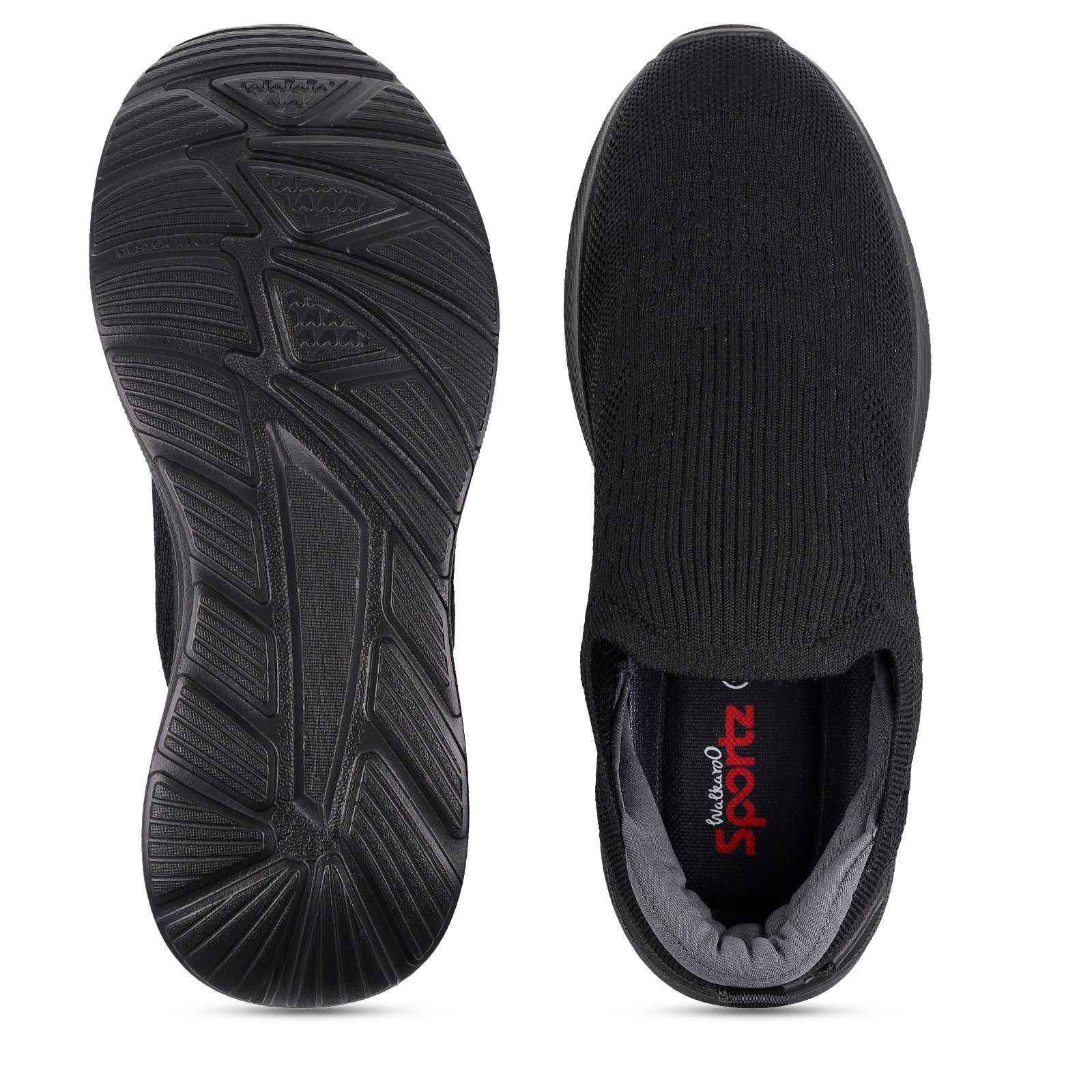 Men's Slip-On Sports Shoe -ONG97011 Black - Image 3