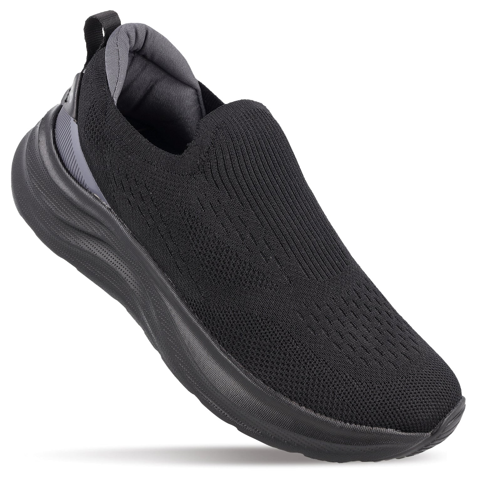Men's Slip-On Sports Shoe -ONG97011 Black - Image 4