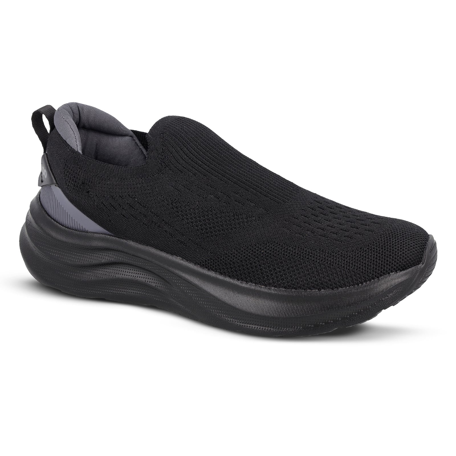 Men's Slip-On Sports Shoe -ONG97011 Black - Image 5