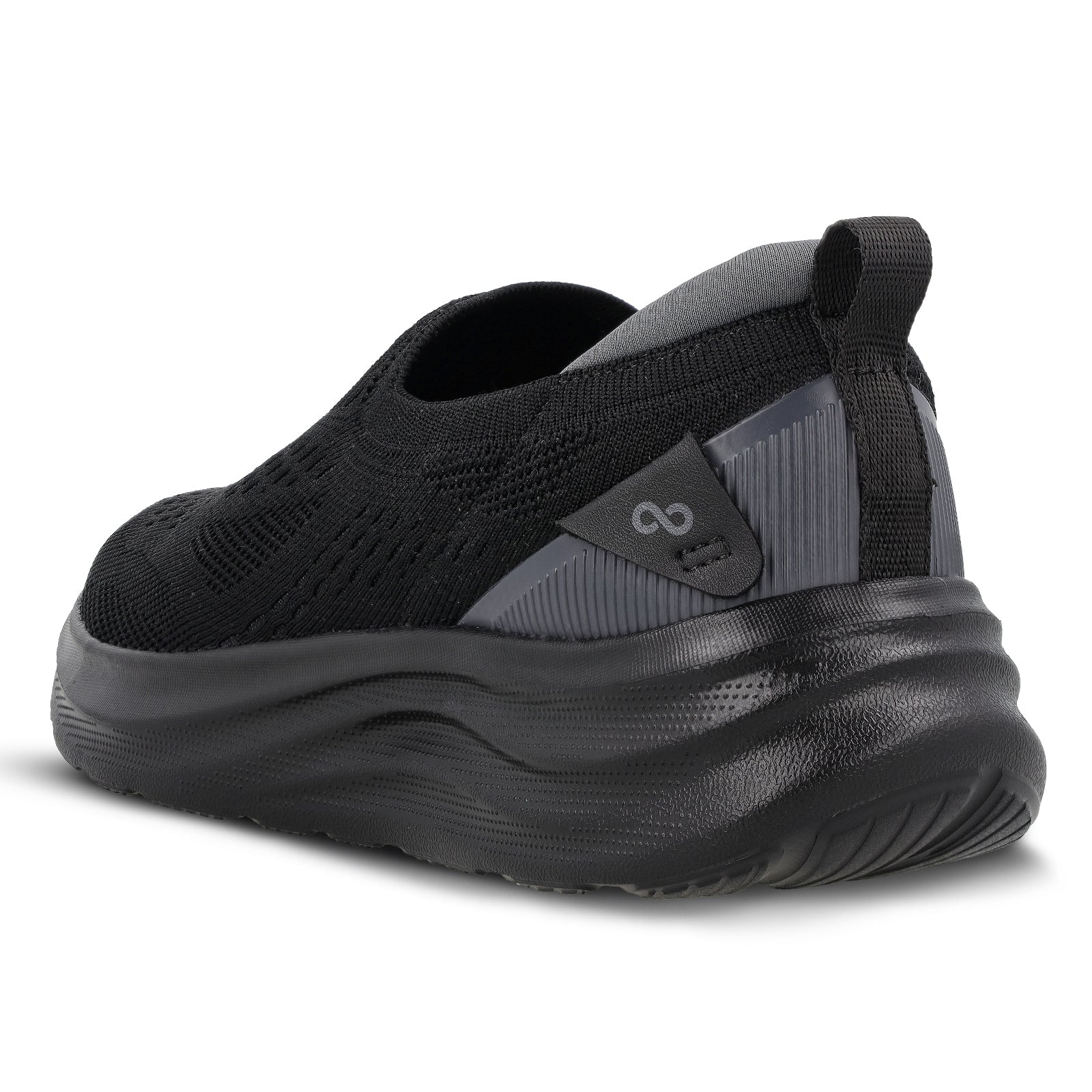 Men's Slip-On Sports Shoe -ONG97011 Black - Image 7