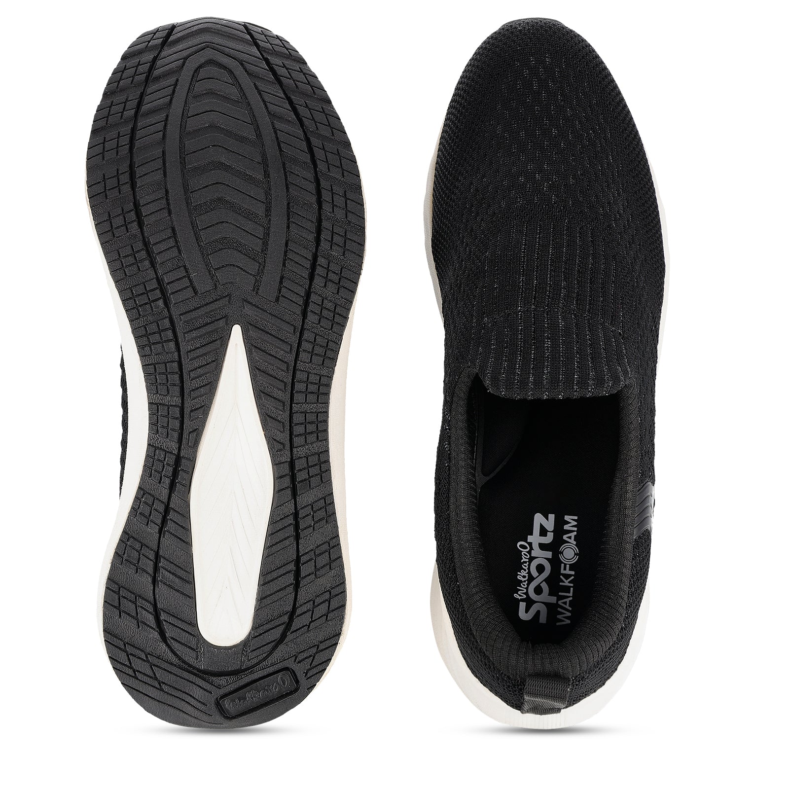 Men's Slip-on Walking Shoe - SGE22001 Black - Image 3