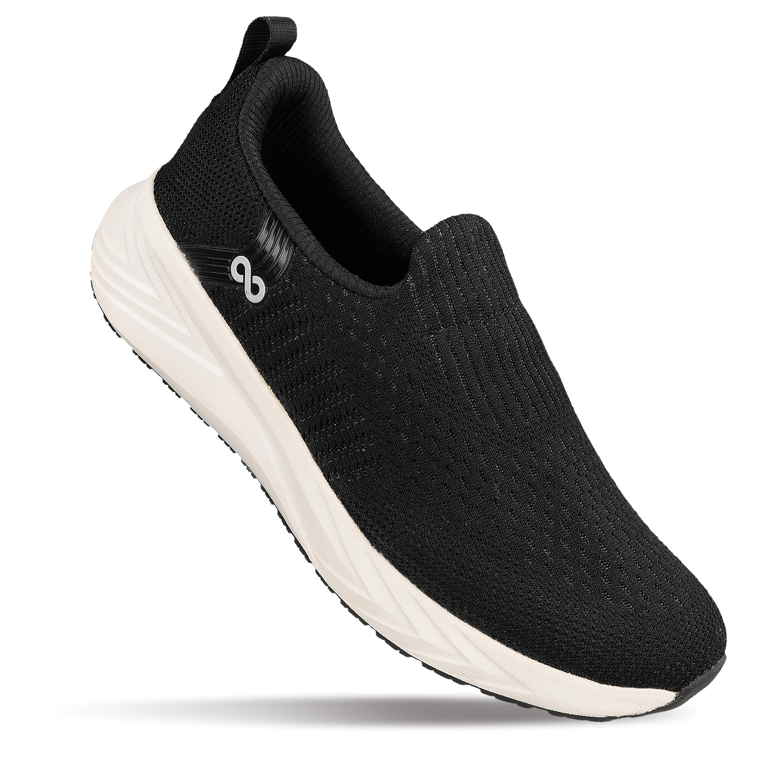 Men's Slip-on Walking Shoe - SGE22001 Black - Image 4