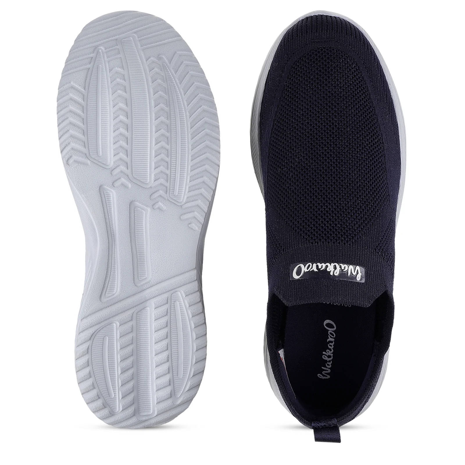 Men's Slip-on Walking Shoe - WS3096 Navy Blue - Image 2
