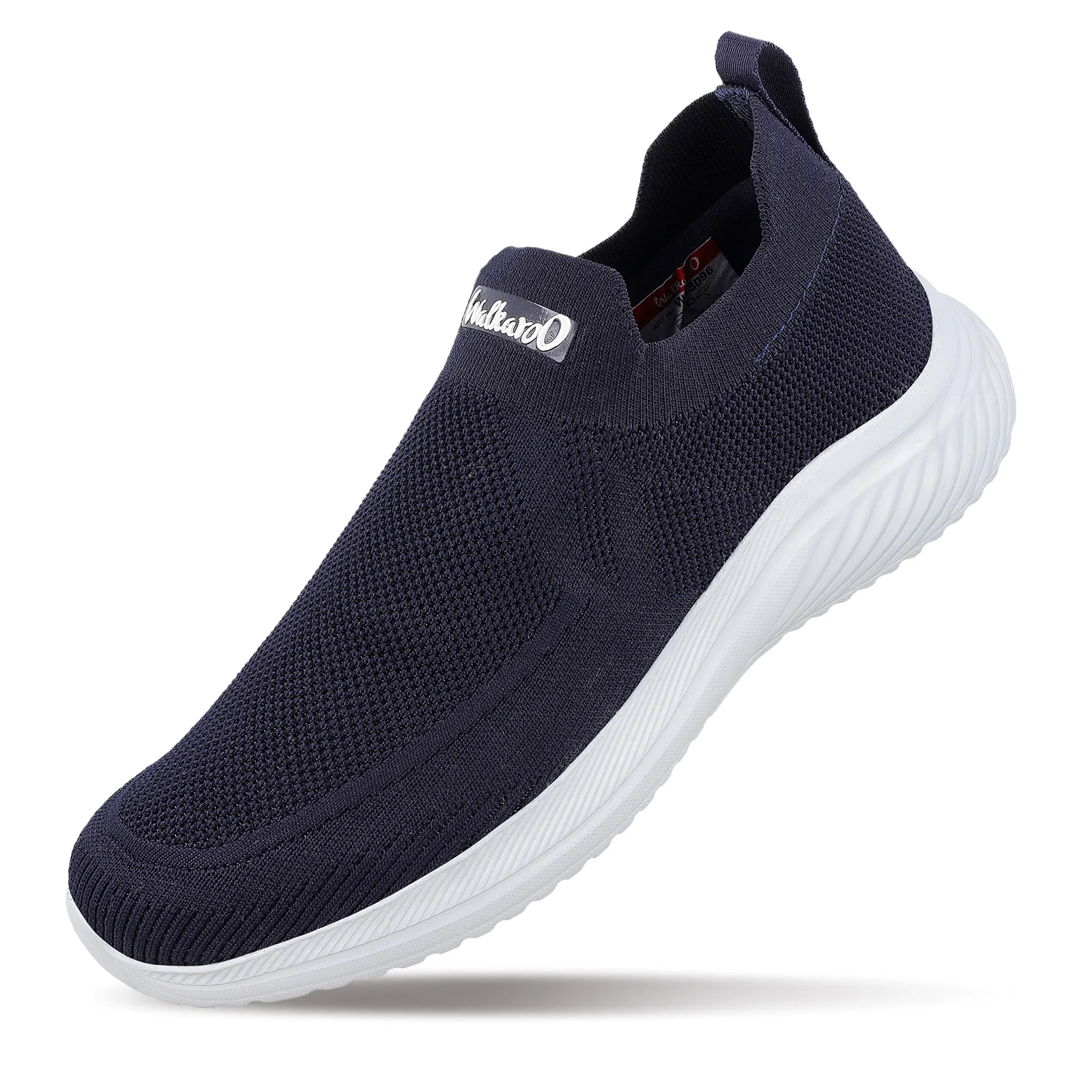Men's Slip-on Walking Shoe - WS3096 Navy Blue - Image 7