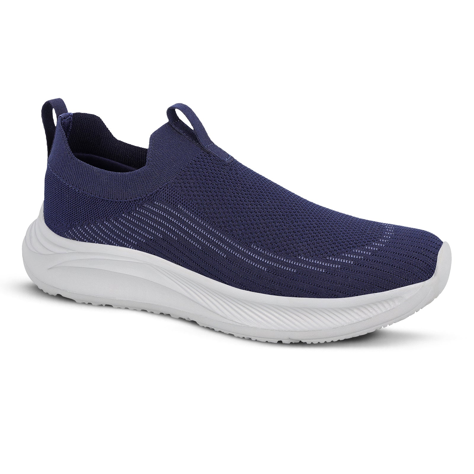 Men's Slip-on Walking Shoe - WS3132 Navy Blue - Image 4