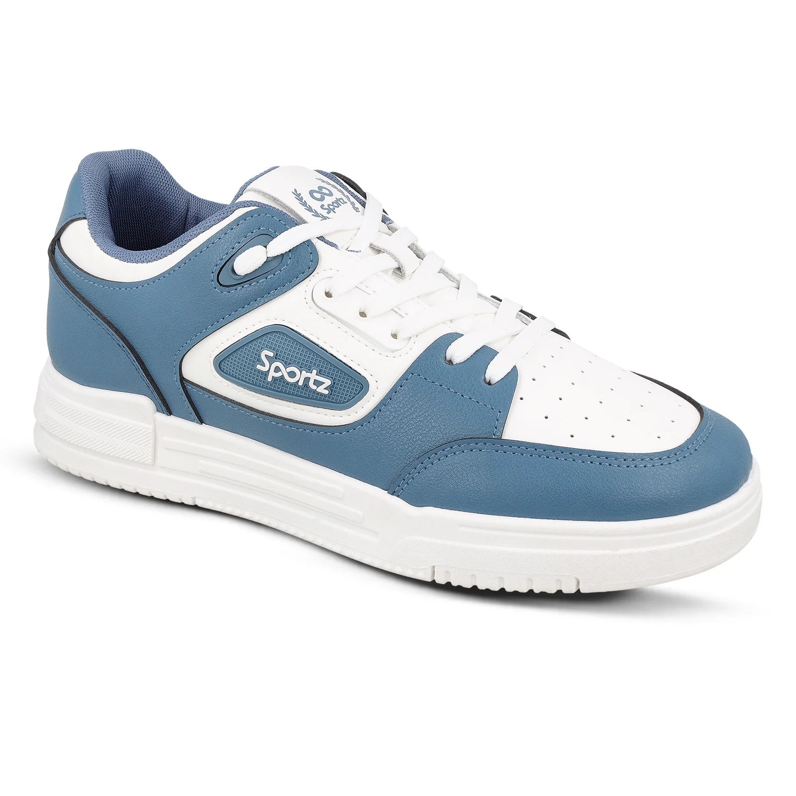 Men's Sports Sneakers - SGE24001 White Blue - Image 5