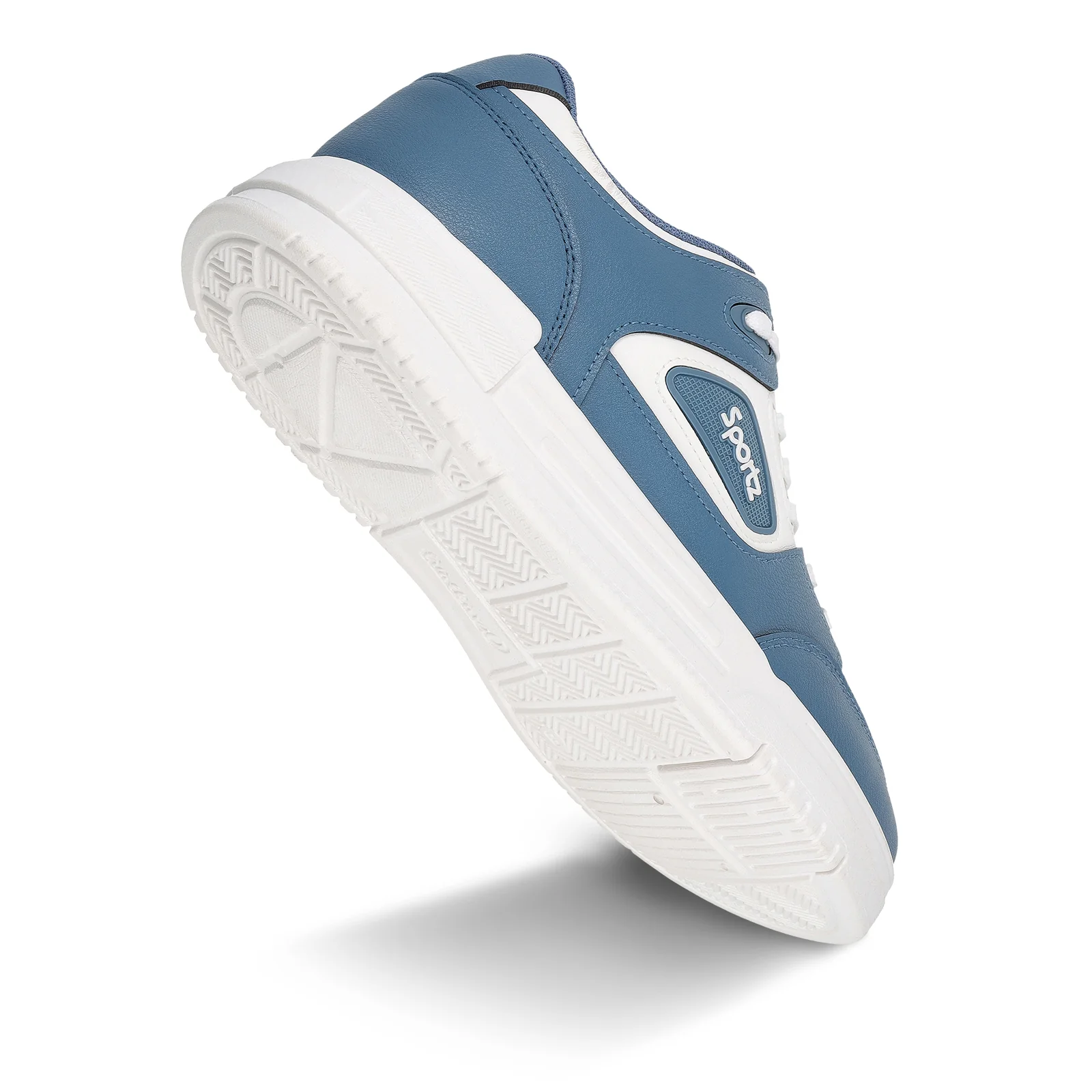 Men's Sports Sneakers - SGE24001 White Blue - Image 8