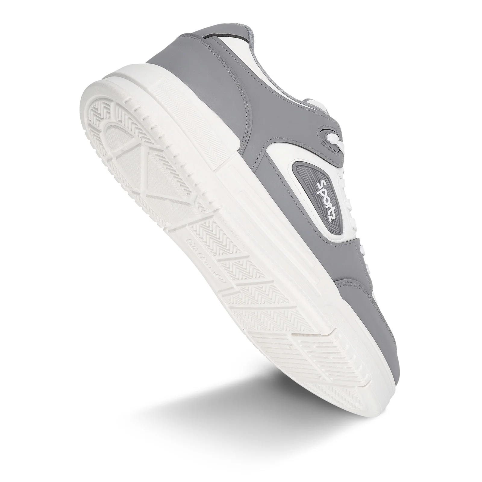 Men's Sports Sneakers - SGE24001 White Grey - Image 8