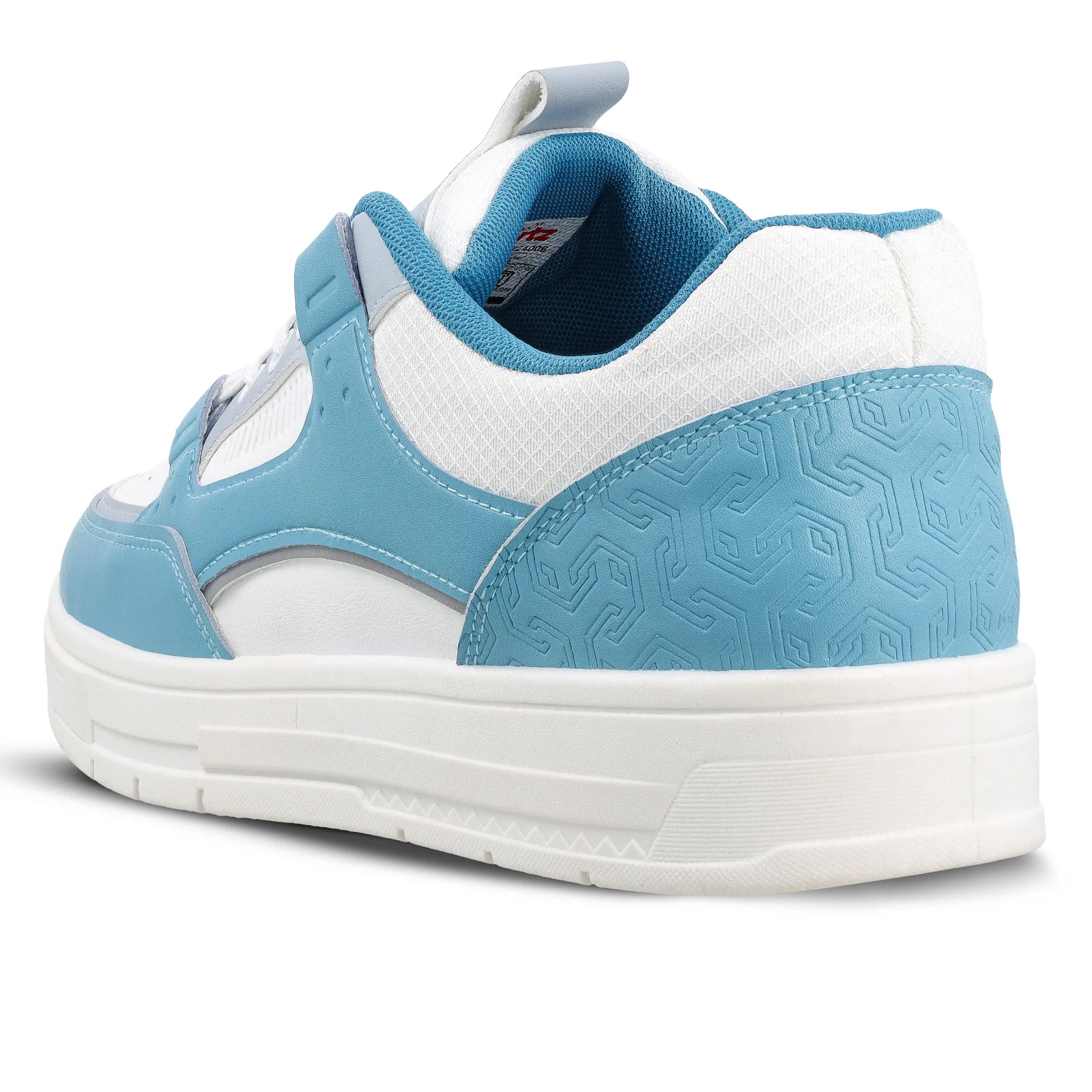Men's Sports Sneakers - SGE24006 White Blue - Image 7