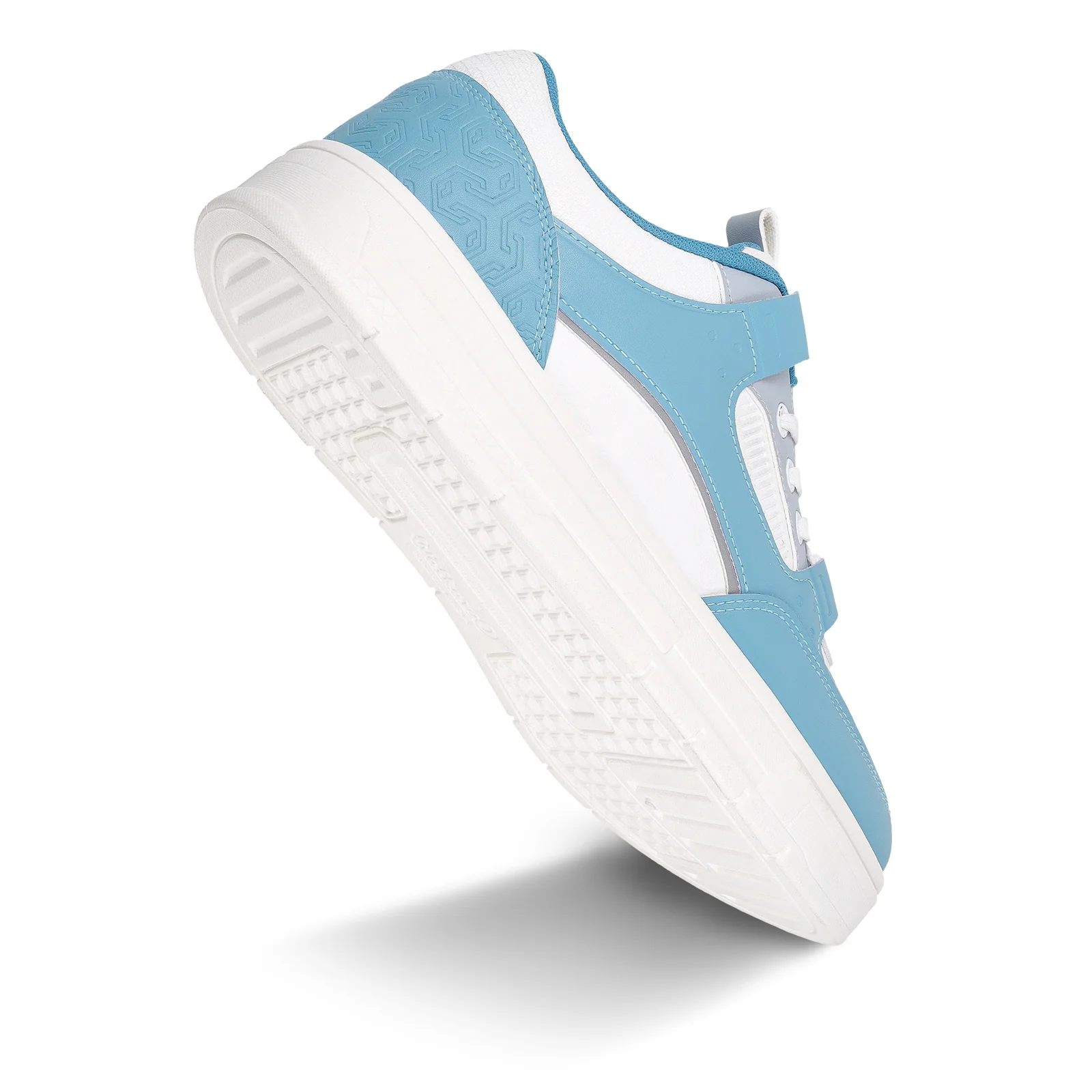 Men's Sports Sneakers - SGE24006 White Blue - Image 8