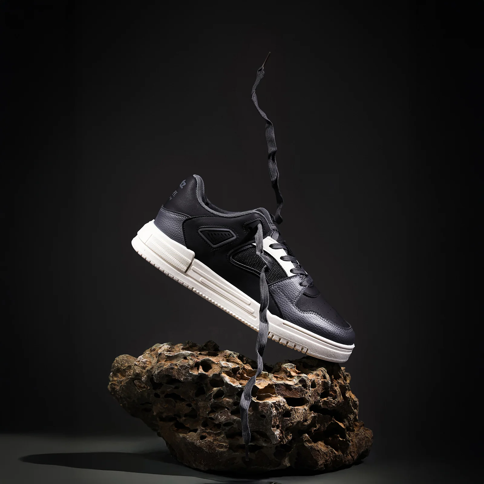 Men's Sports Sneakers - SGE24007 Black - Image 3
