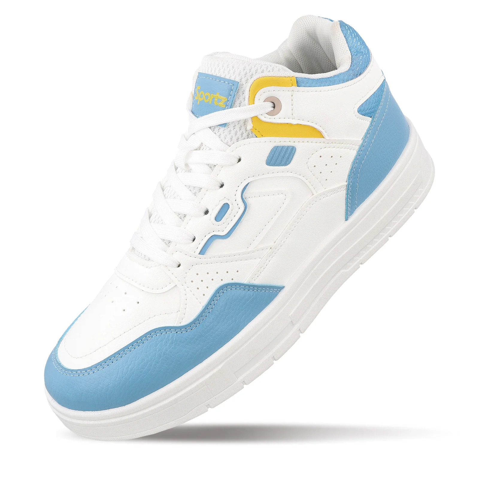 Men's Sports Sneakers - WY3485 White Blue - Image 8