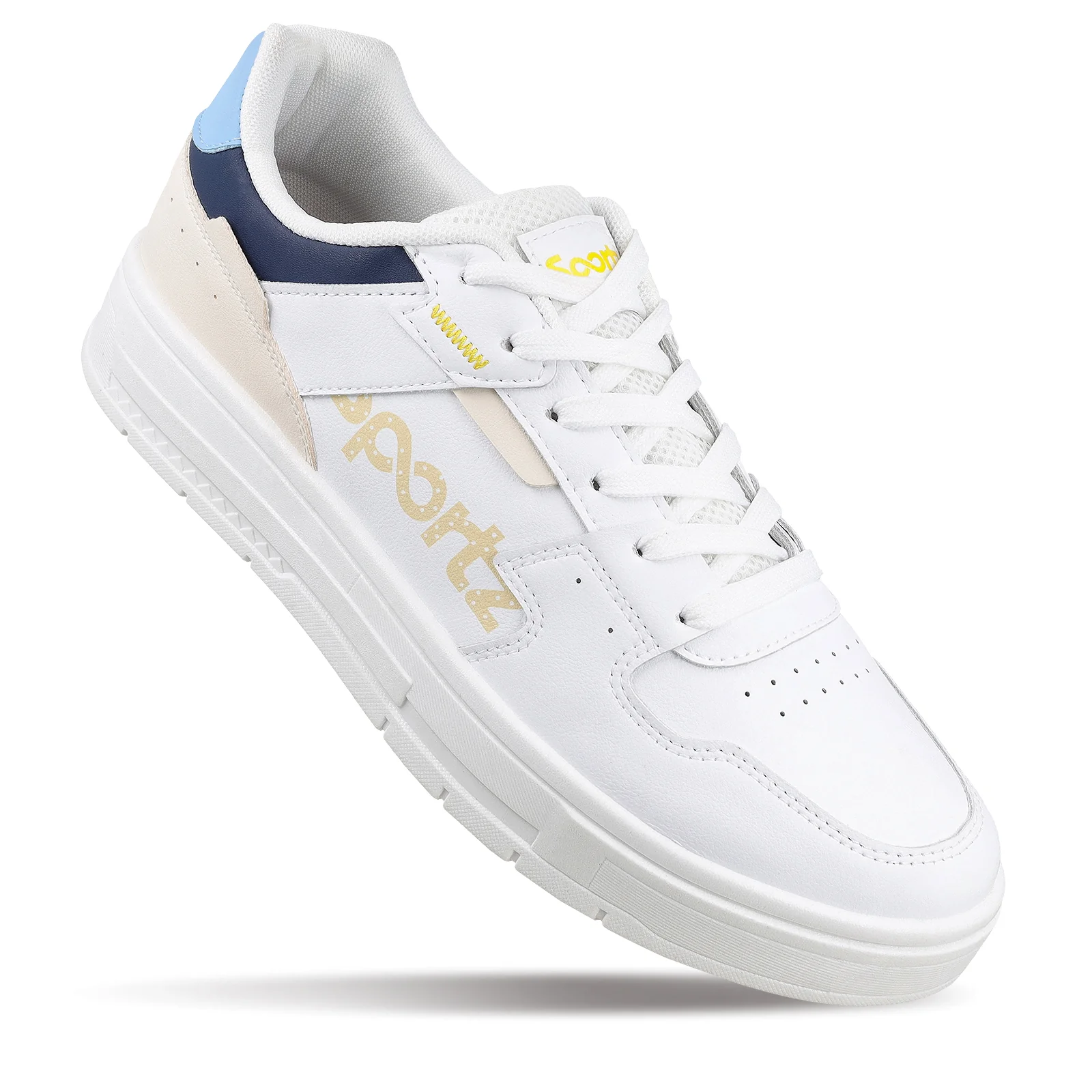 Men's Sports Sneakers - WY3487 White Blue - Image 6