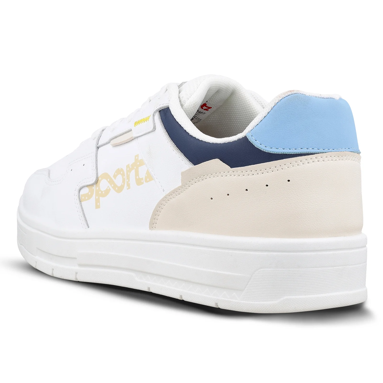 Men's Sports Sneakers - WY3487 White Blue - Image 7