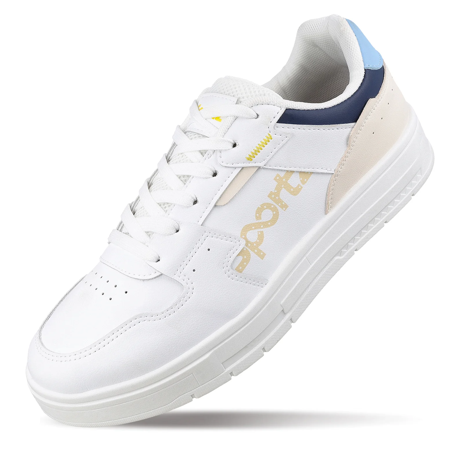 Men's Sports Sneakers - WY3487 White Blue - Image 8
