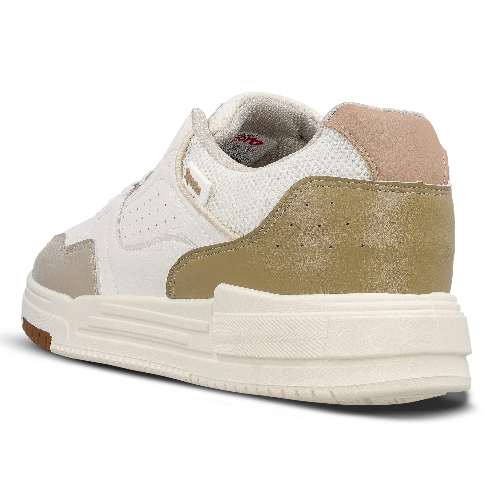 Men's Sports Sneakers - WY3488 White Beige - Image 6
