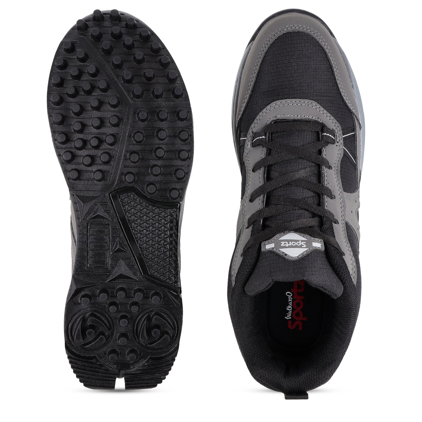 Men's Trekking Shoe - SGE21001 Grey Black - Image 3