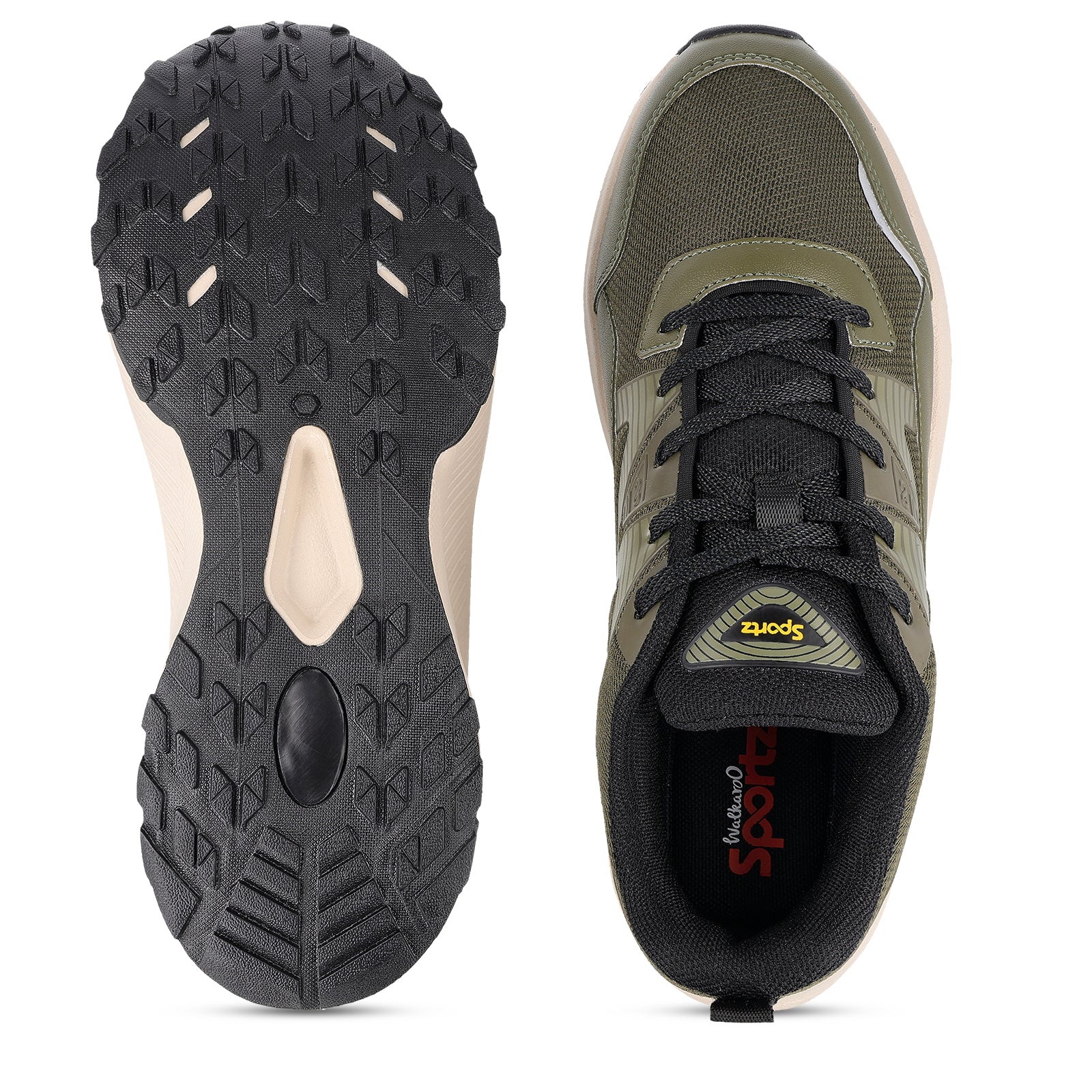 Men's Trekking Shoes - WS9166 Olive - Image 3
