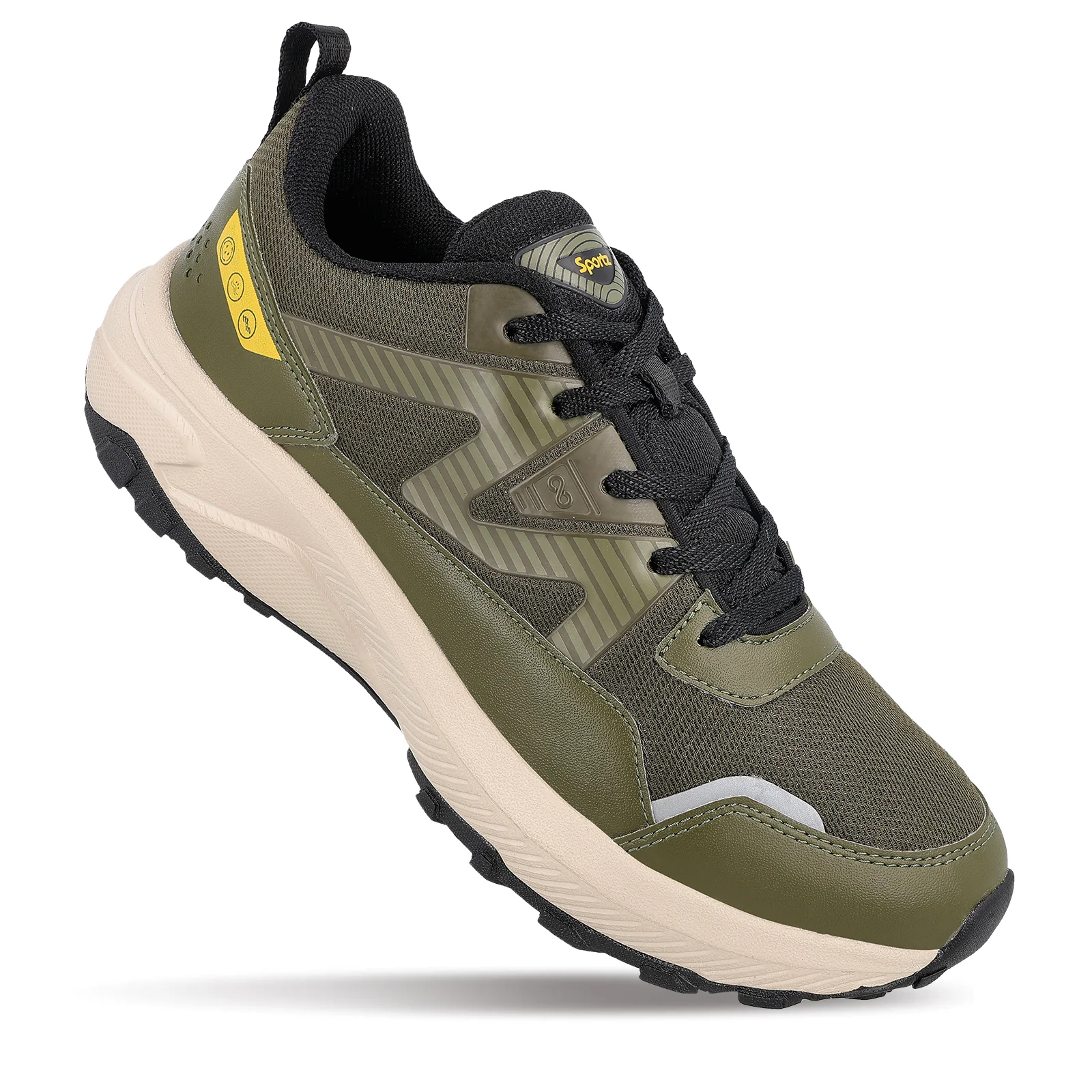 Men's Trekking Shoes - WS9166 Olive - Image 4