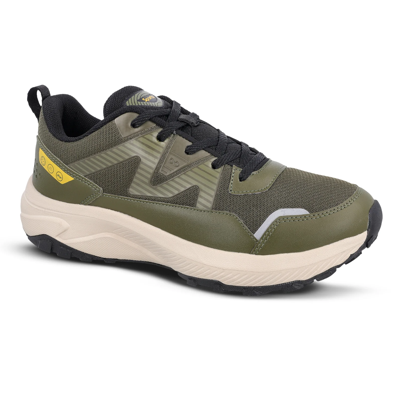 Men's Trekking Shoes - WS9166 Olive - Image 5