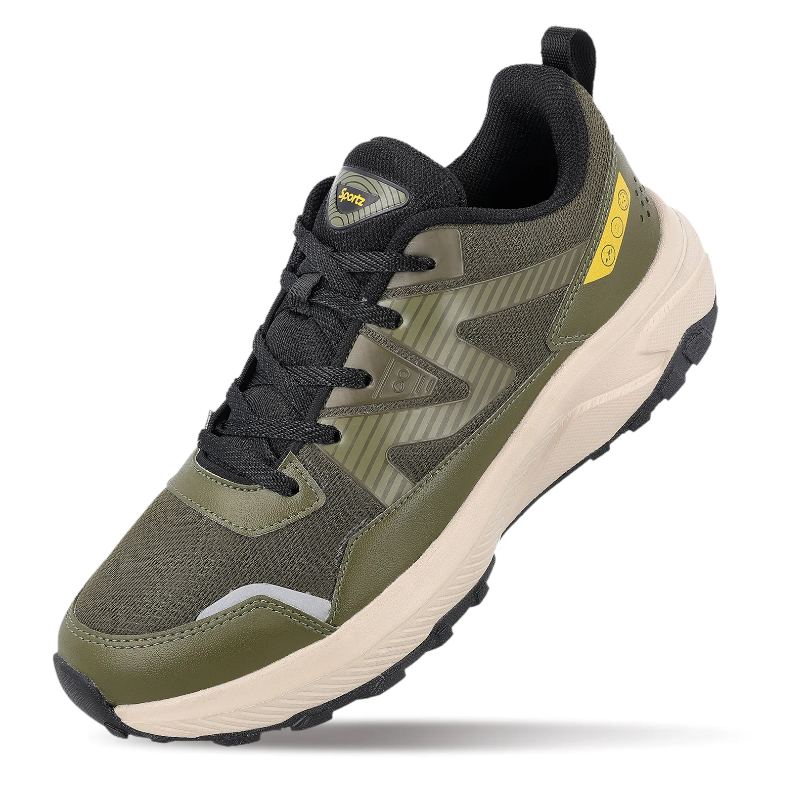 Men's Trekking Shoes - WS9166 Olive - Image 6