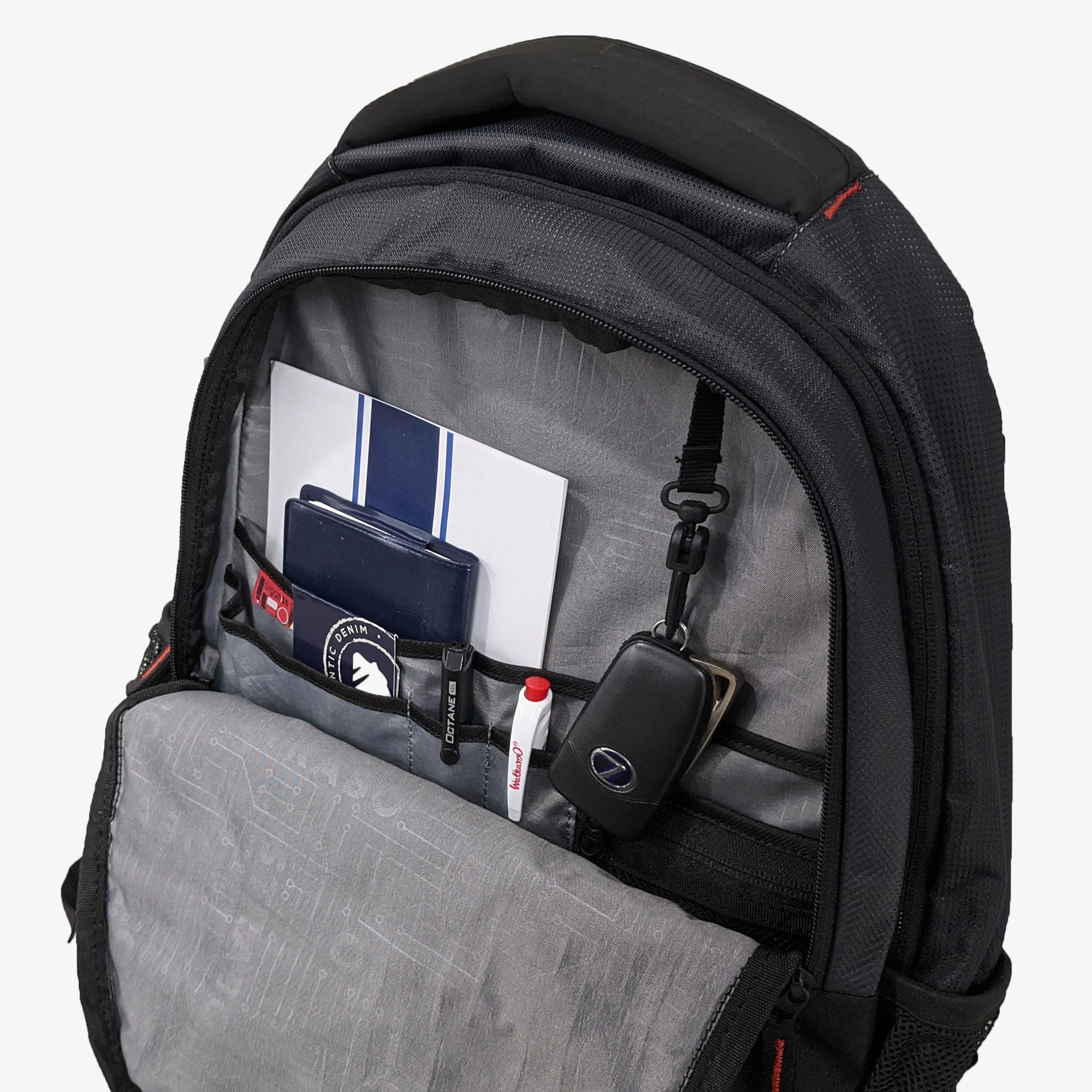 Moto Laptop Bag - Black - Image 6