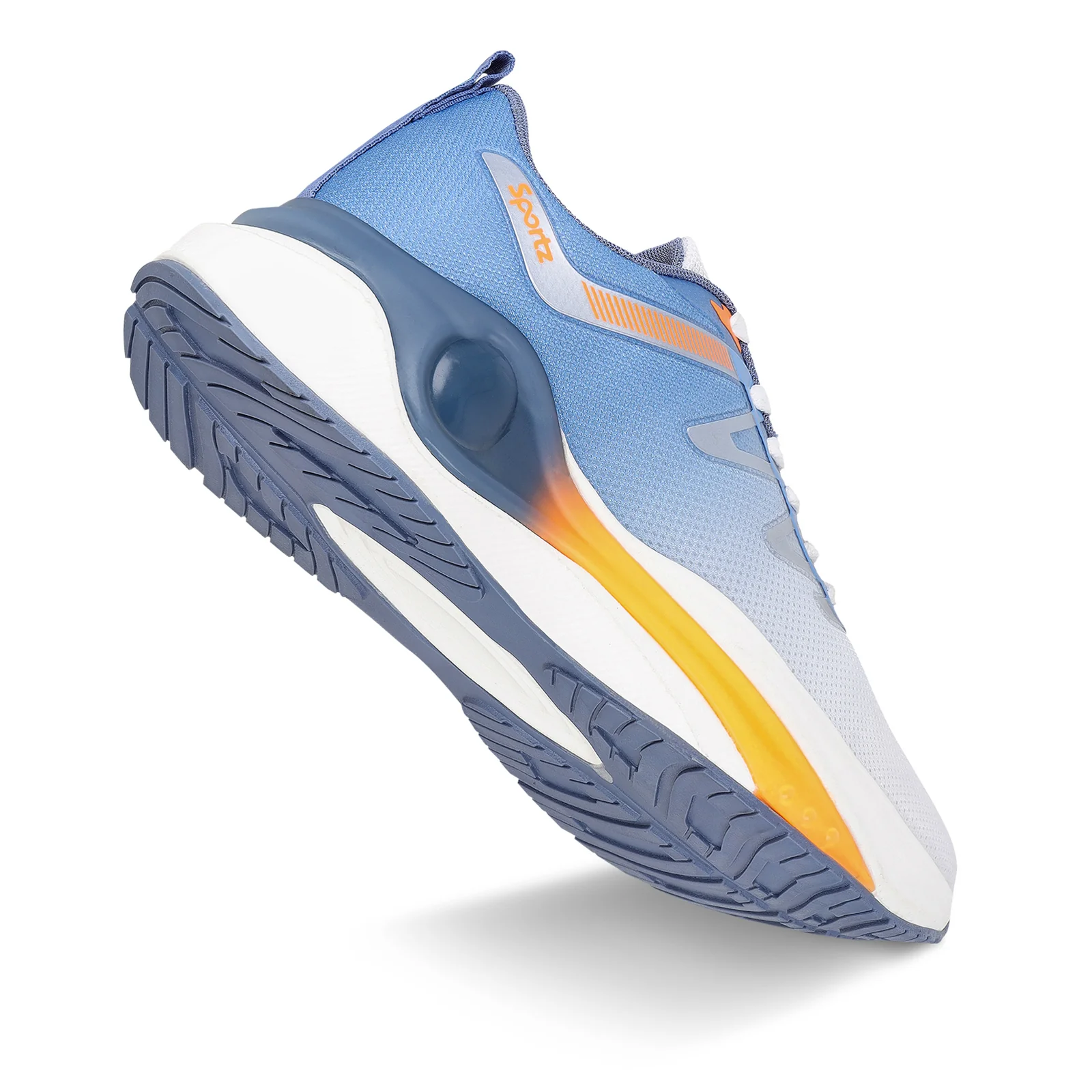 SAIGO Men's Lace-up Sports Shoes - WS9158 Blue Orange - Image 6