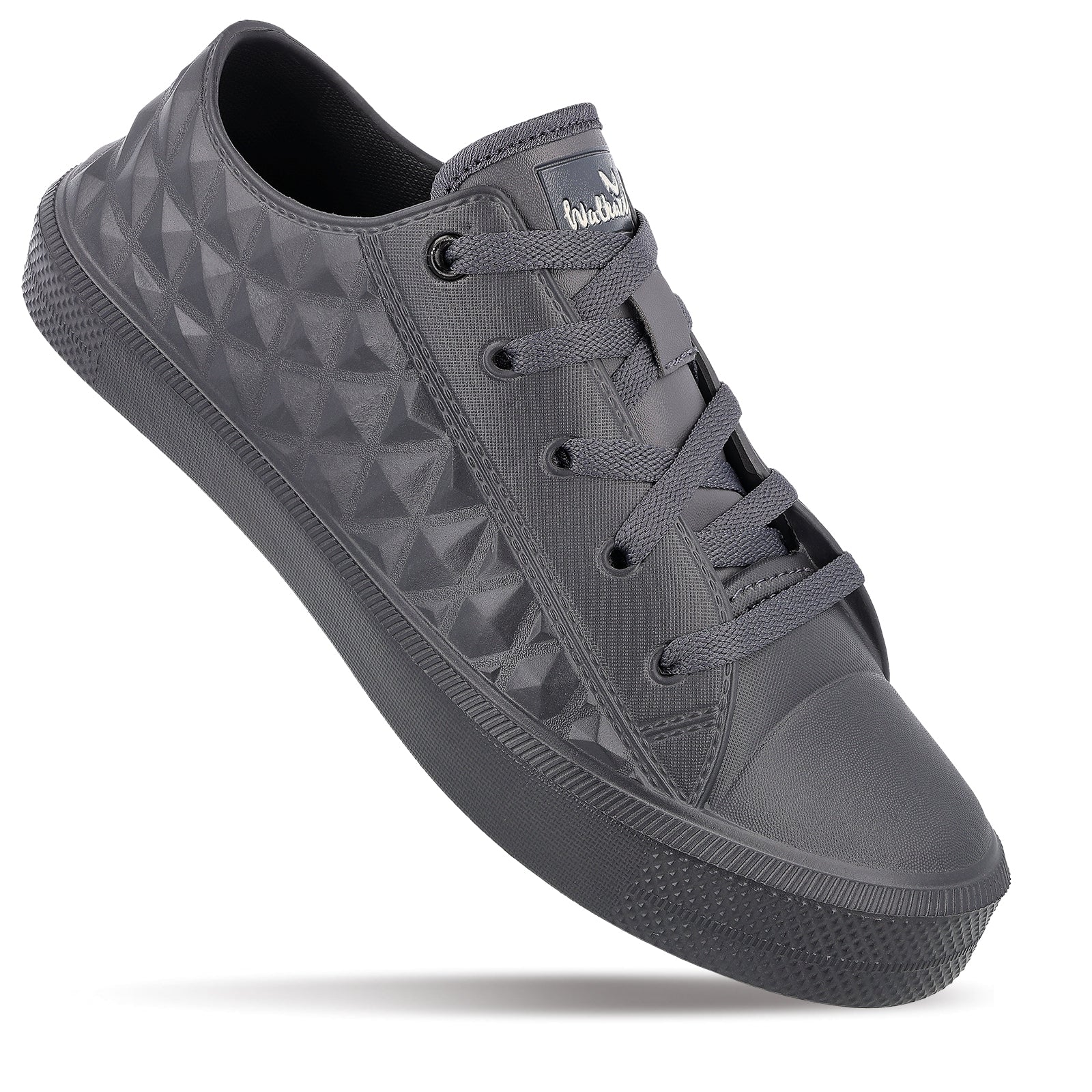 SNEAKEEZ Men's Rain Shoes - WC8791 Dark Grey - Image 4