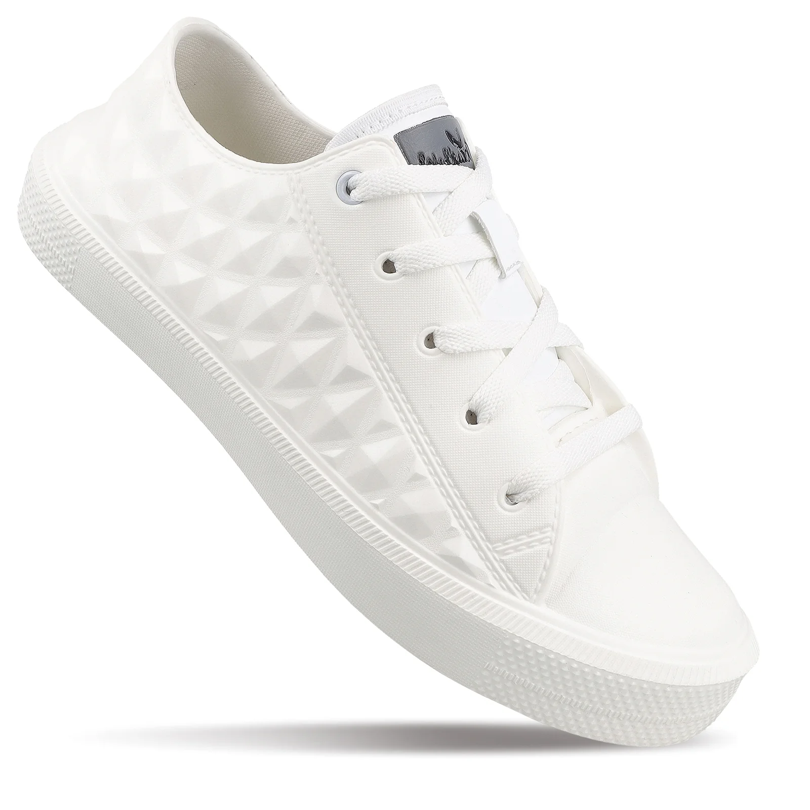 SNEAKEEZ Men's Rain Shoes - WC8791 White - Image 4
