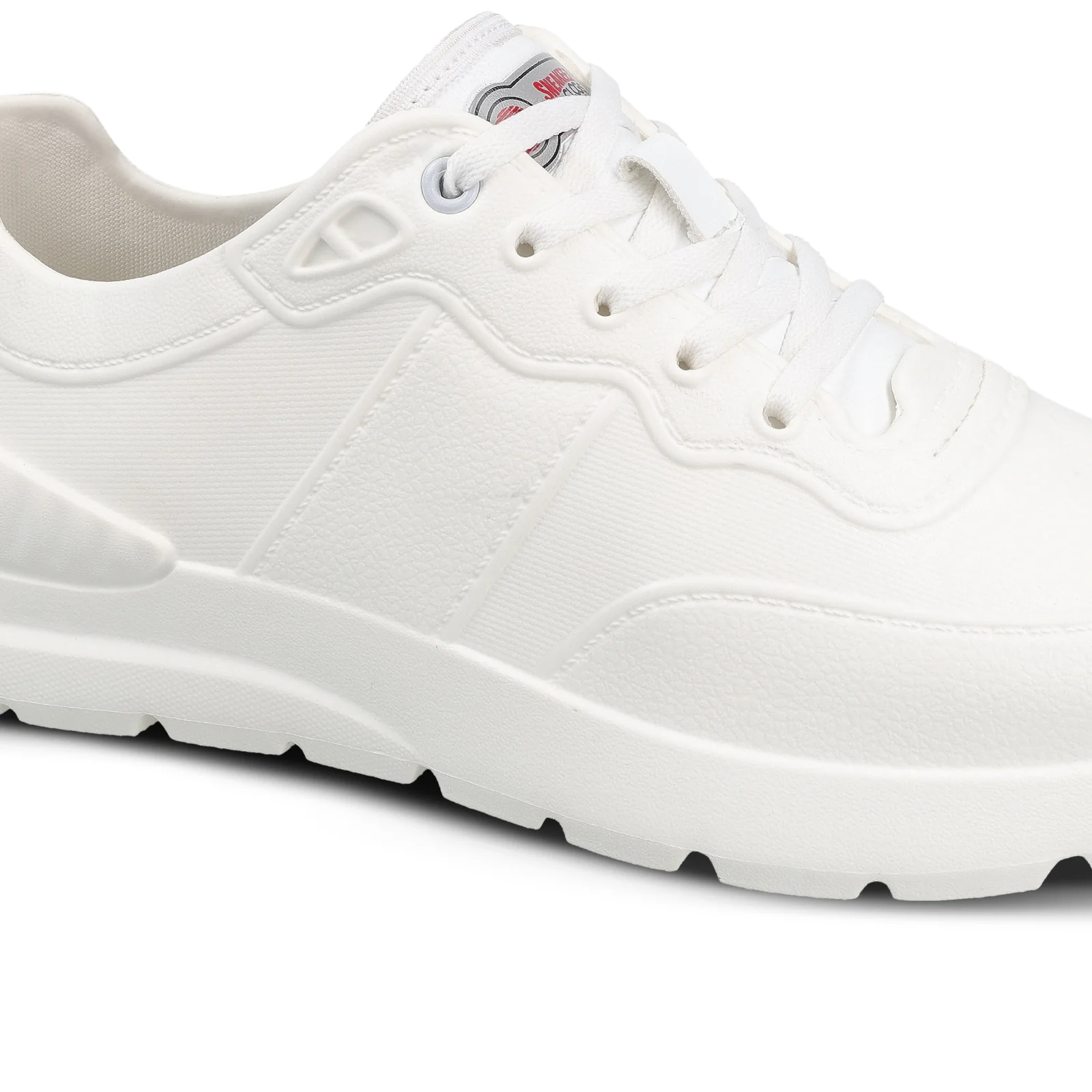 SNEAKEEZ Men's Rain Shoes - WC8806 White - Image 4