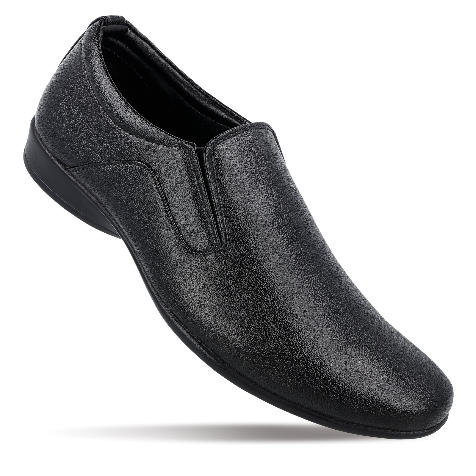 Men's Loafer Formal Shoes - 17102 Black - Image 4