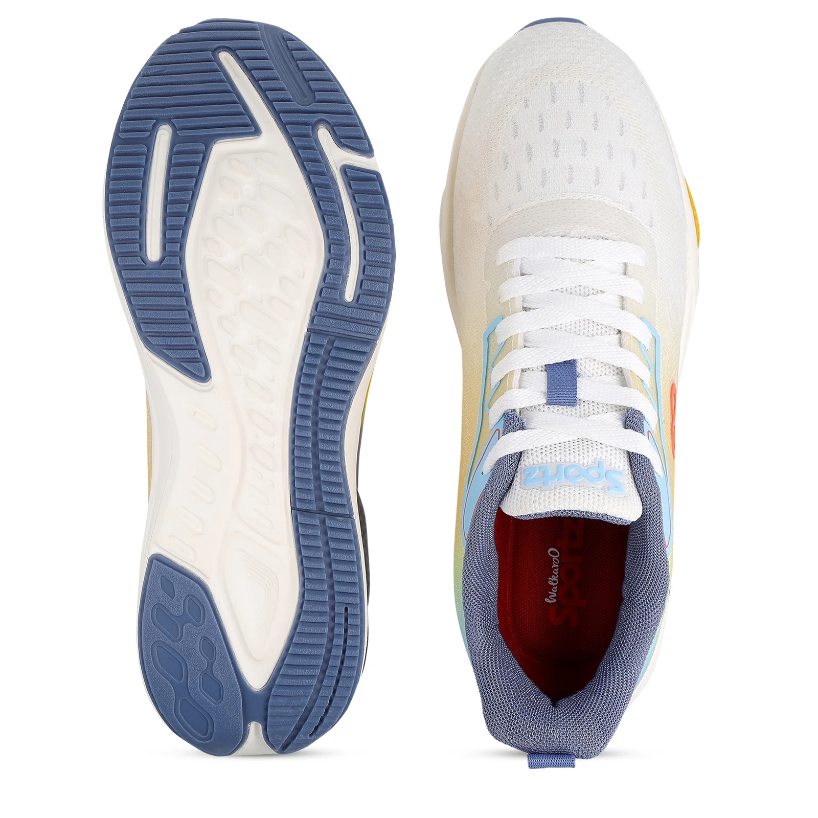 TOMAX Men's Lace-up Sports Shoes - WS9159 Sky Orange - Image 2