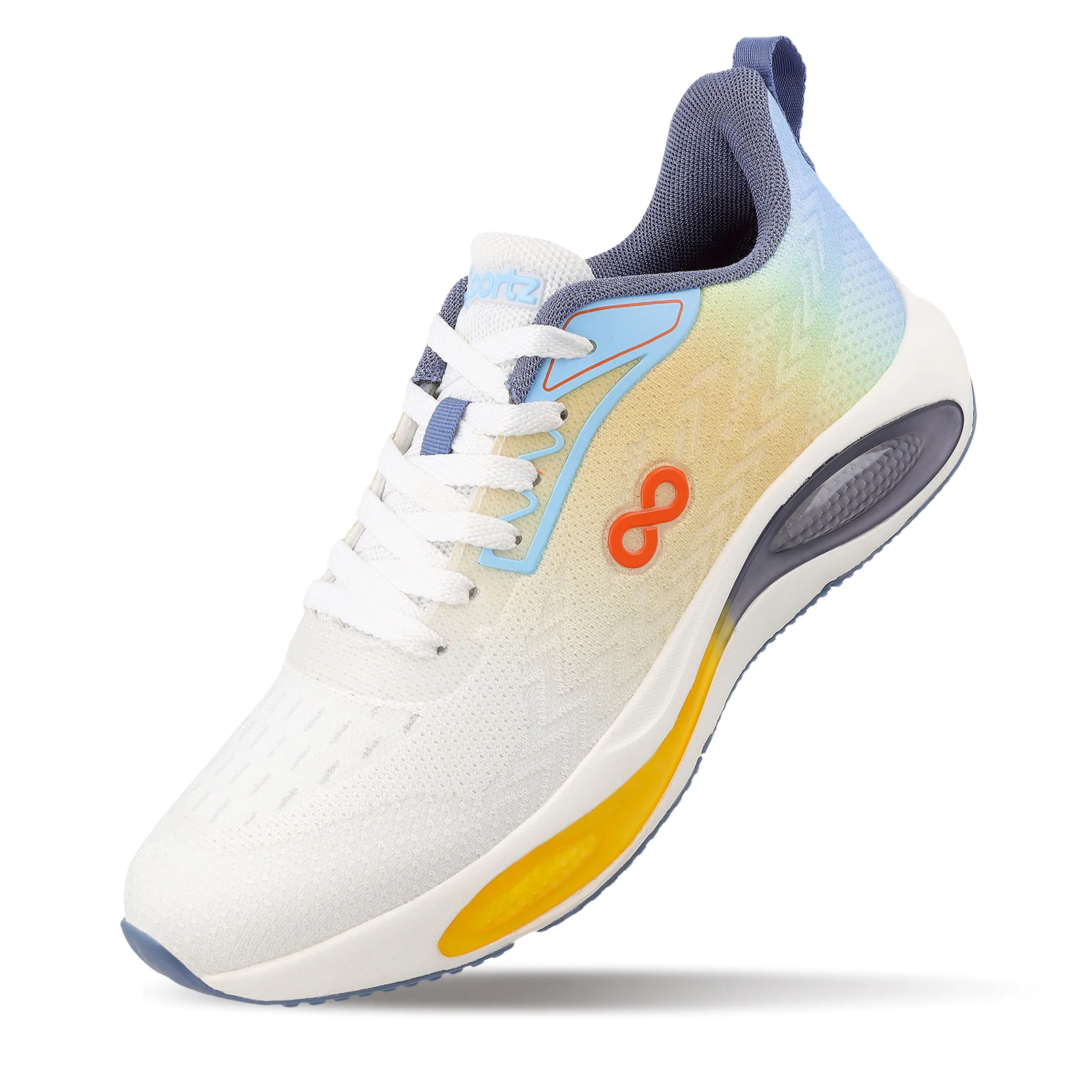TOMAX Men's Lace-up Sports Shoes - WS9159 Sky Orange - Image 7