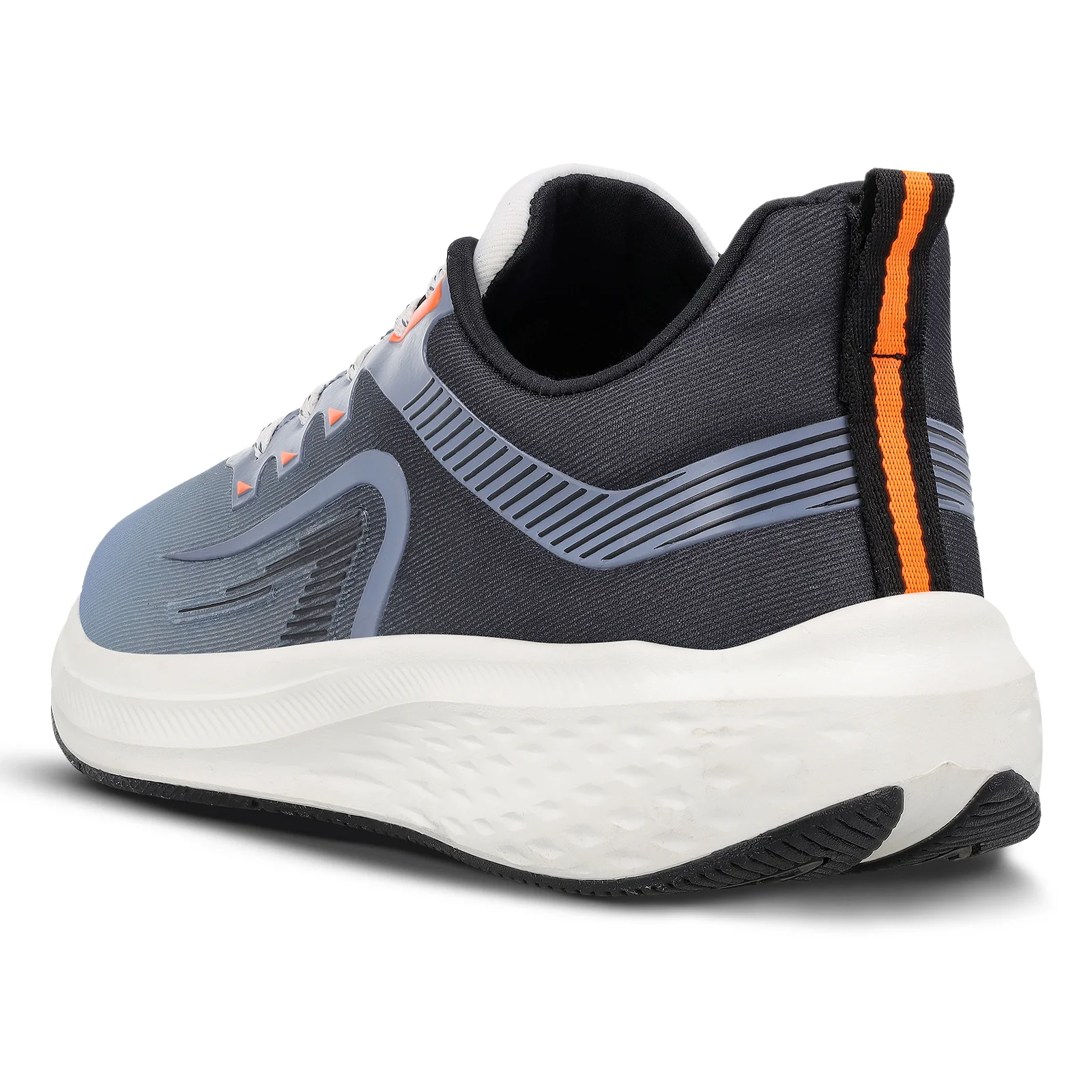 TYGA Men's Lace-up Sports Shoes - Black Aqua - Image 5