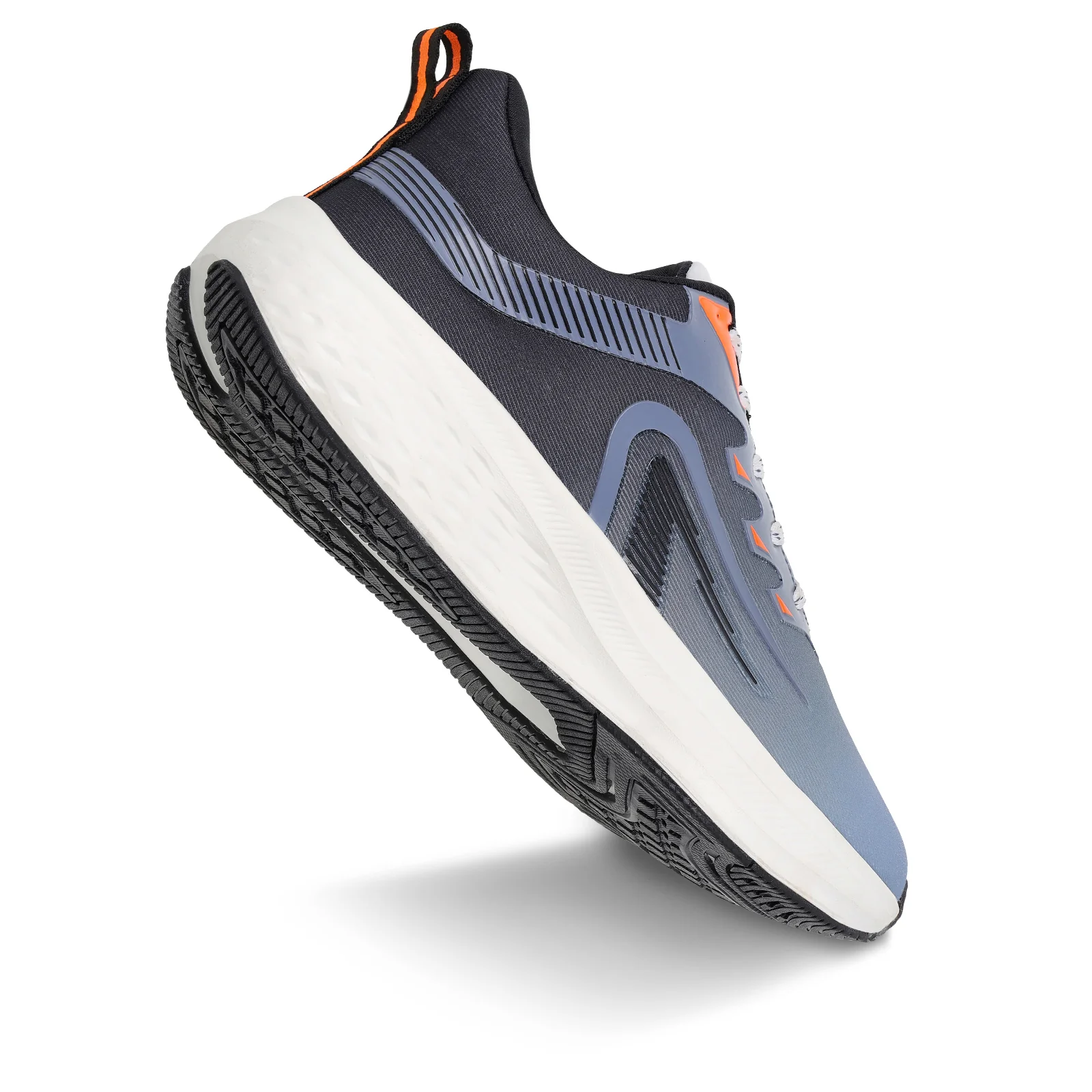 TYGA Men's Lace-up Sports Shoes - Black Aqua - Image 6