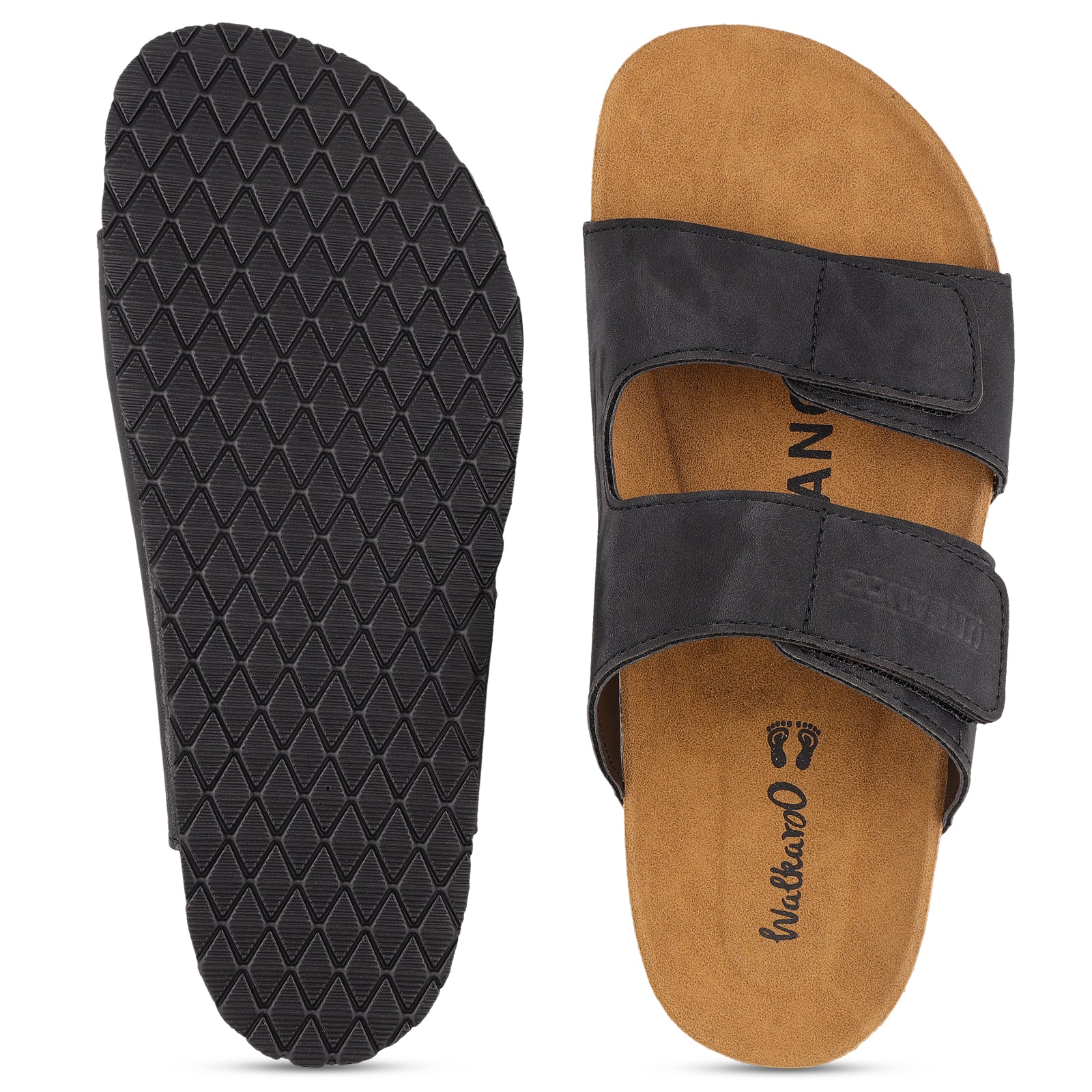 Men's Comfort Sandals - WGE53068 Black - Image 4