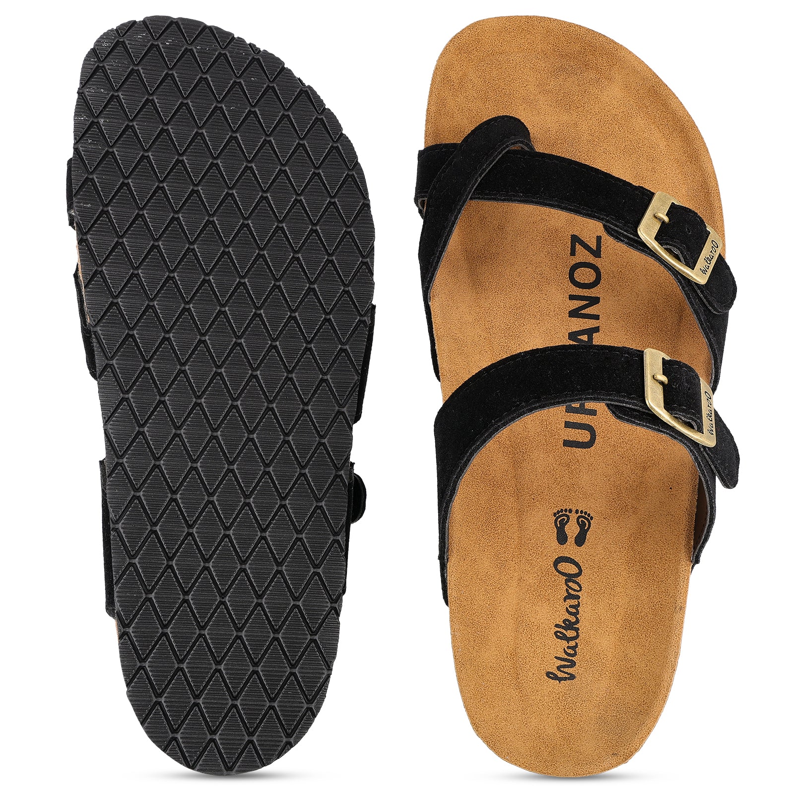 Men's Comfort Sandals - WGE53241 Black - Image 4