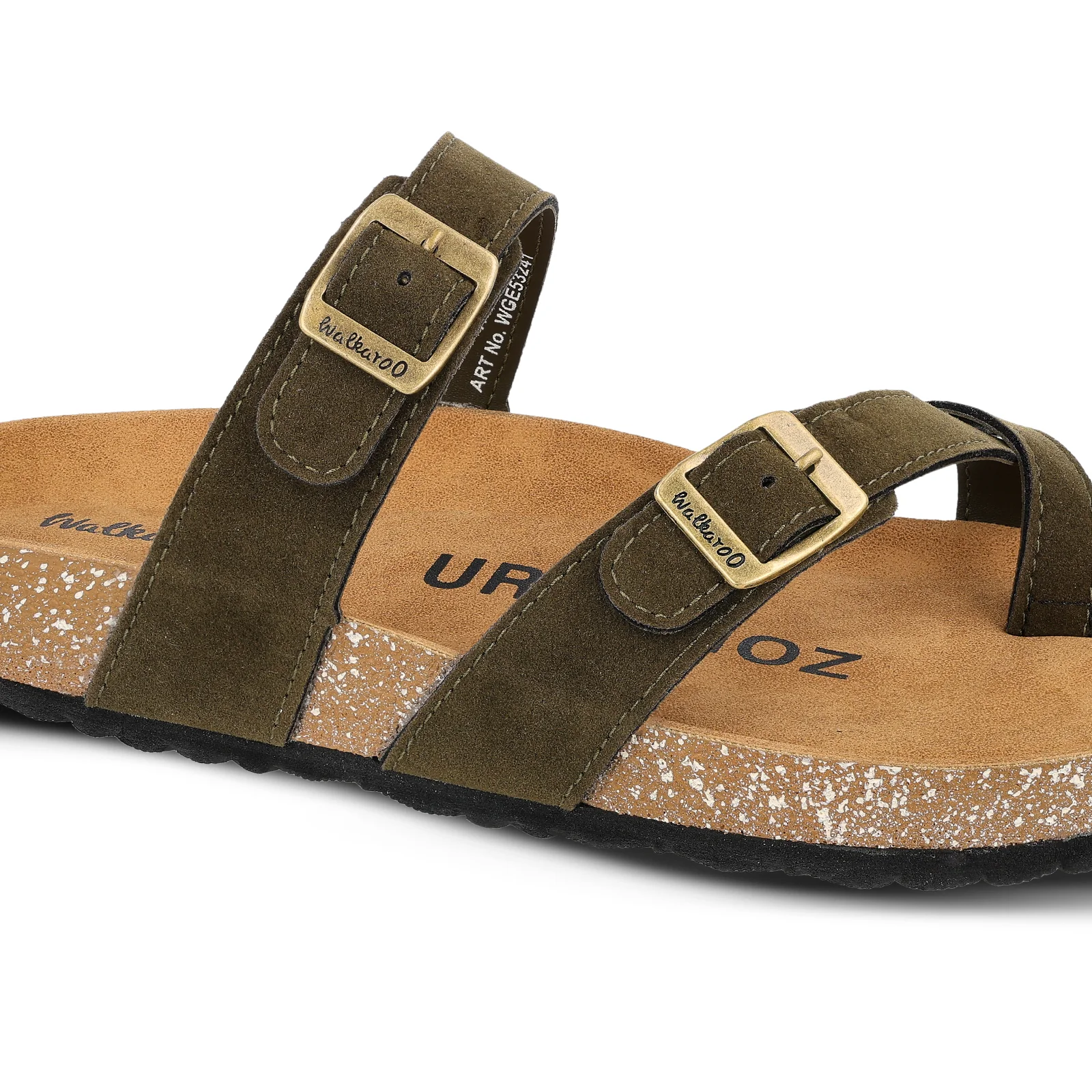 Men's Comfort Sandals - WGE53241 Olive - Image 6