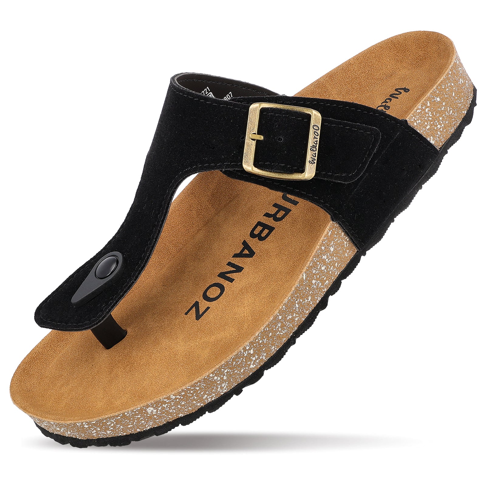 Men's Comfort Sandals - WGE53242 Black - Image 7