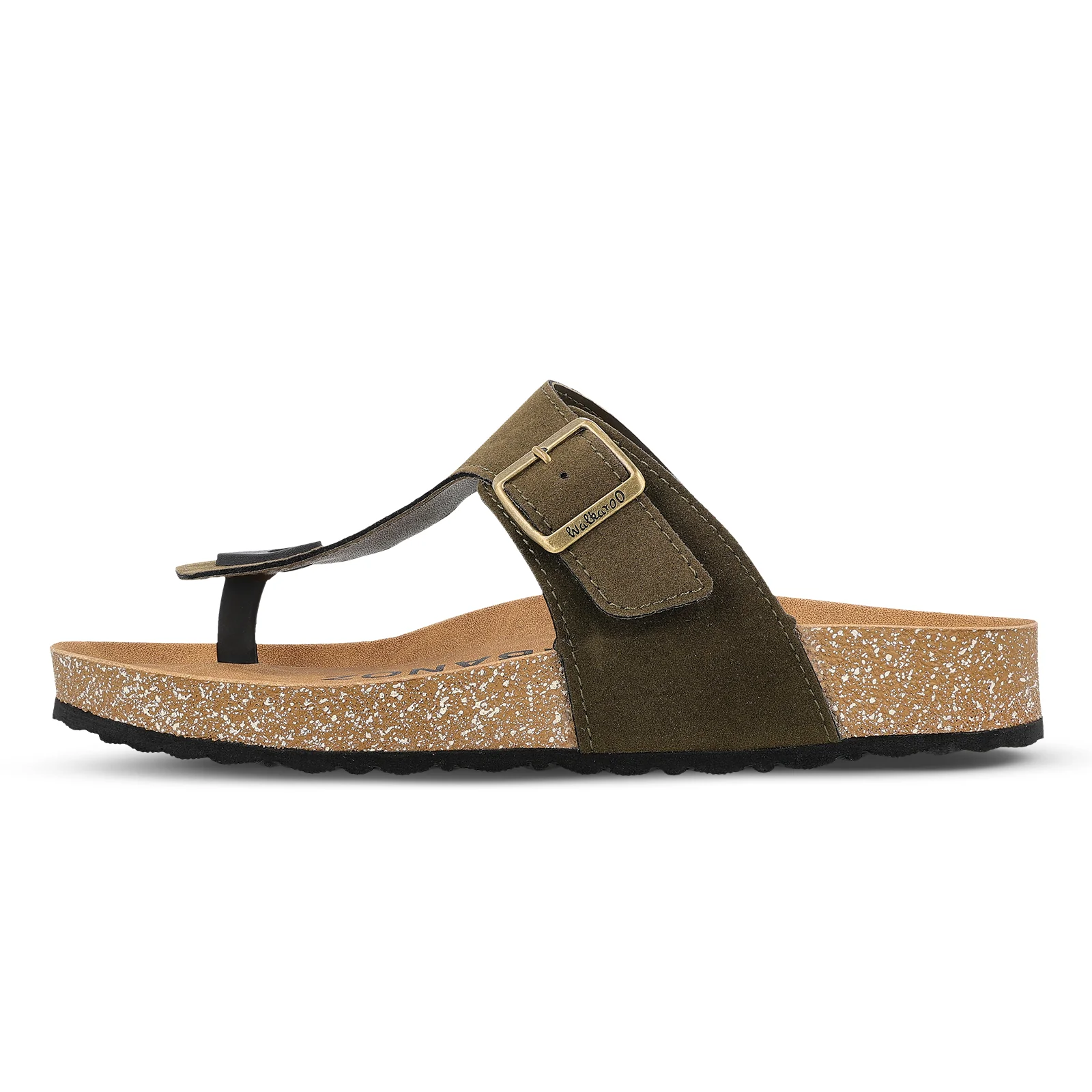 Men's Comfort Sandals - WGE53242 Olive - Image 5