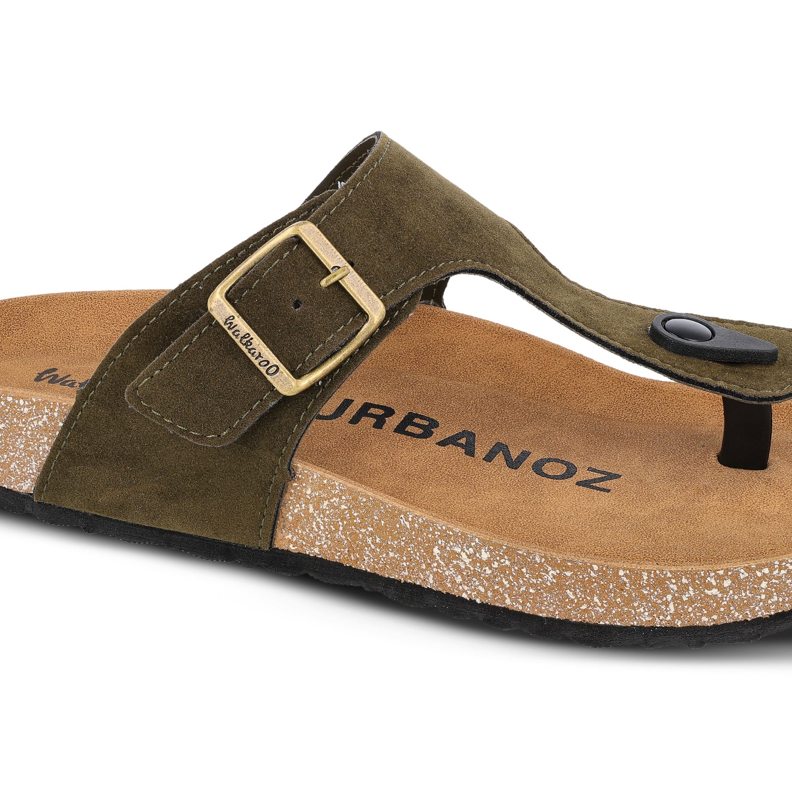 Men's Comfort Sandals - WGE53242 Olive - Image 6